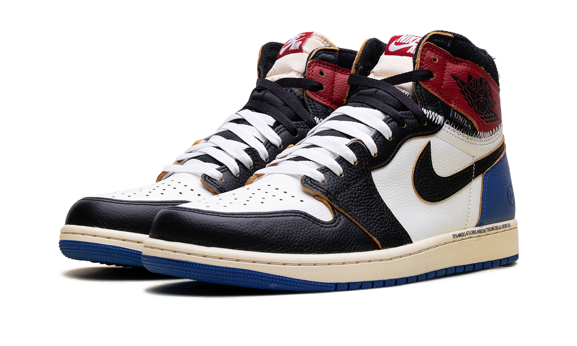 Air Jordan 1 "Fragment design - union la - varsity red" IO7847 002