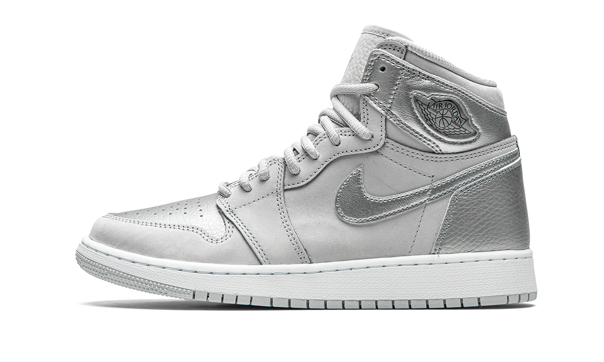Air Jordan 1 High OG GS "Co.jp - Metallic Silver"