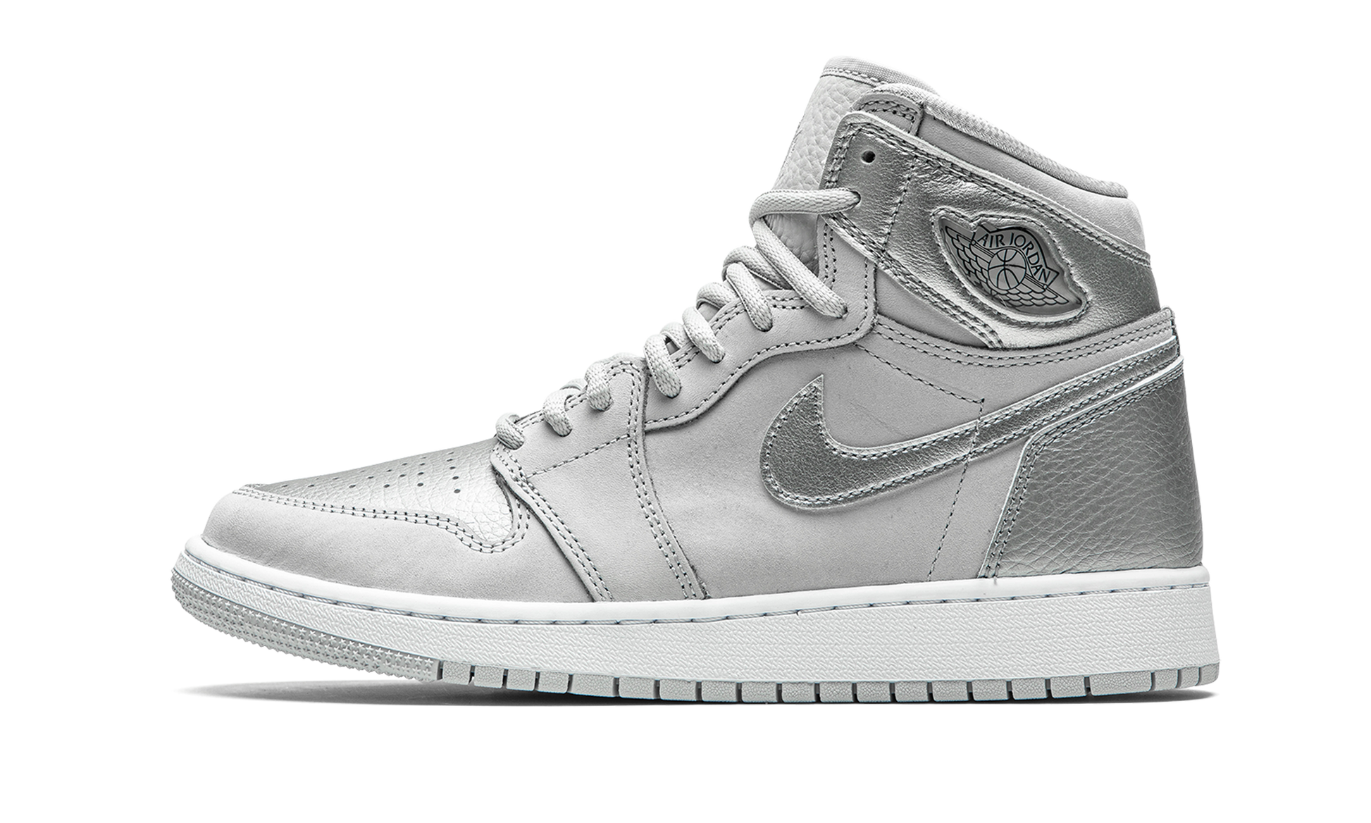 Air Jordan 1 High OG GS "Co.jp - Metallic Silver"