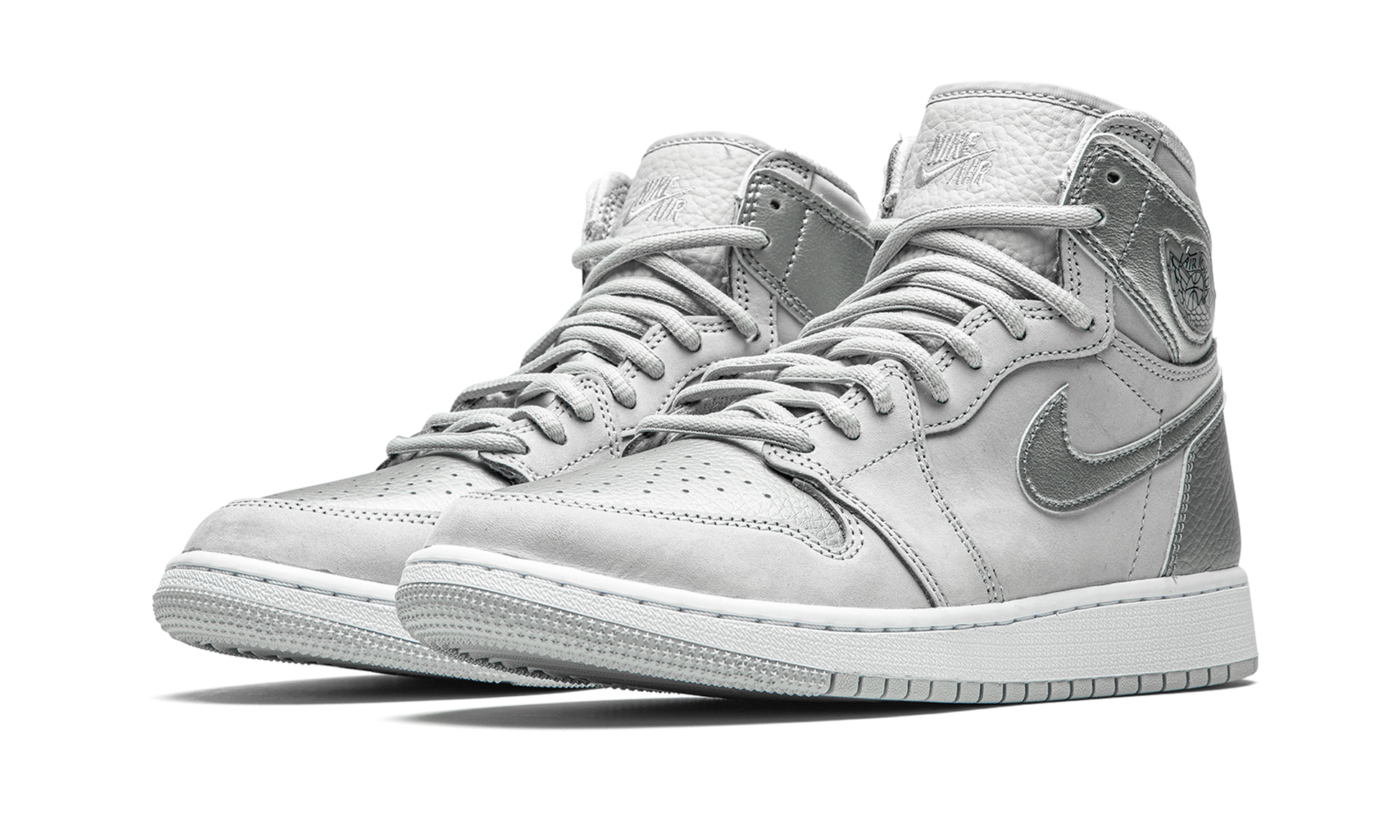 Air Jordan 1 High OG GS "Co.jp - Metallic Silver"