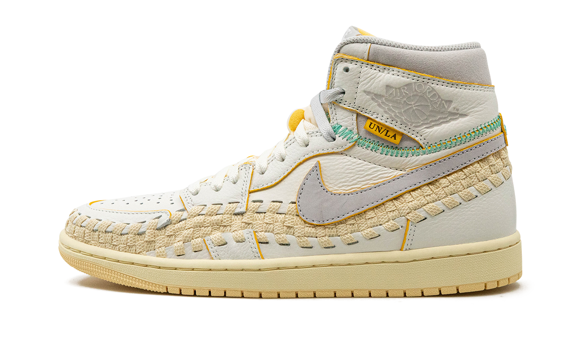 Air Jordan 1 High OG "Union la x bephie's beauty supply - woven sail" FD2565 100