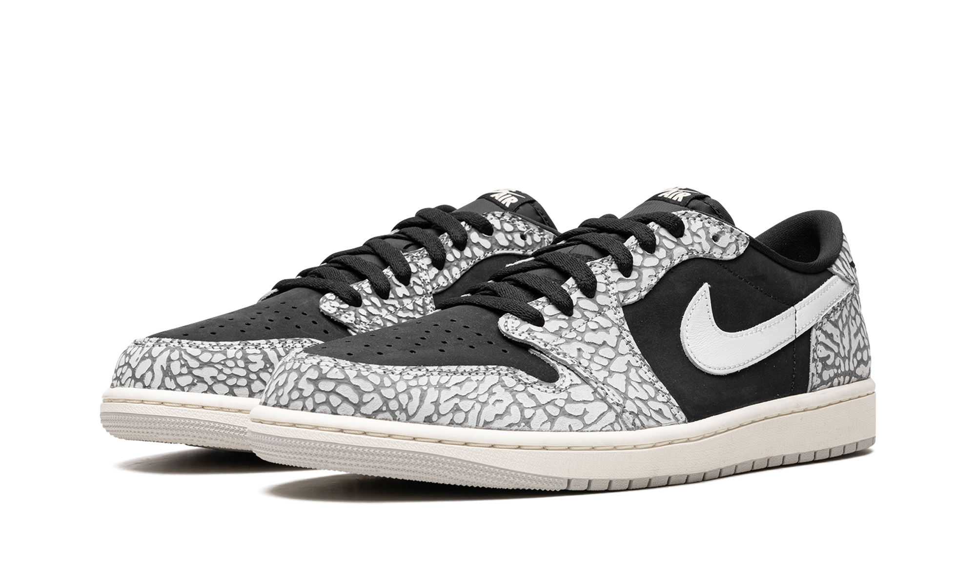 Air Jordan 1 Low "Black elephant" CZ0790 001