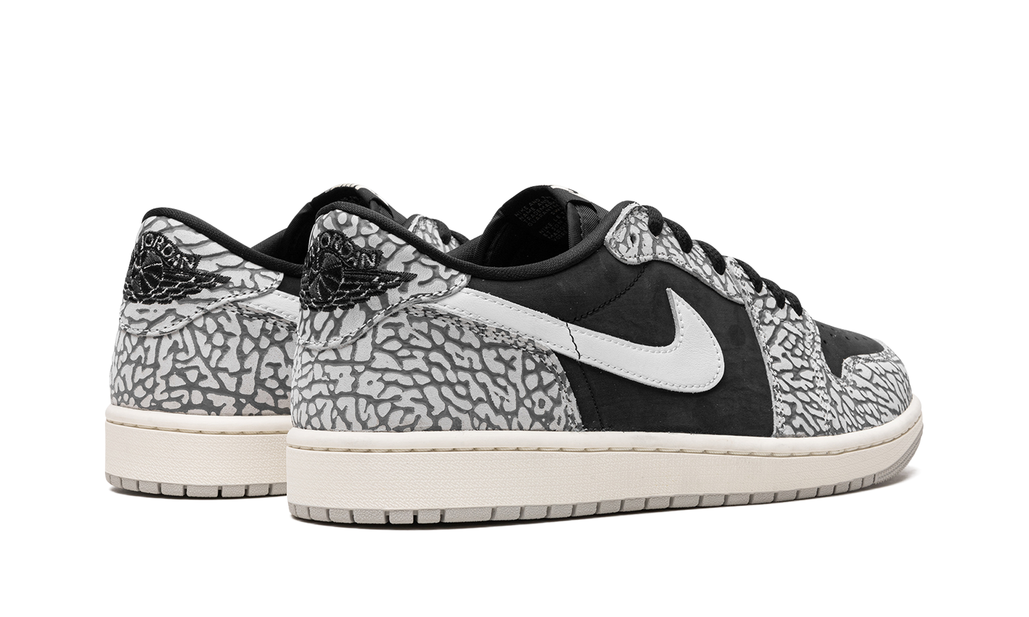 Air Jordan 1 Low "Black elephant" CZ0790 001