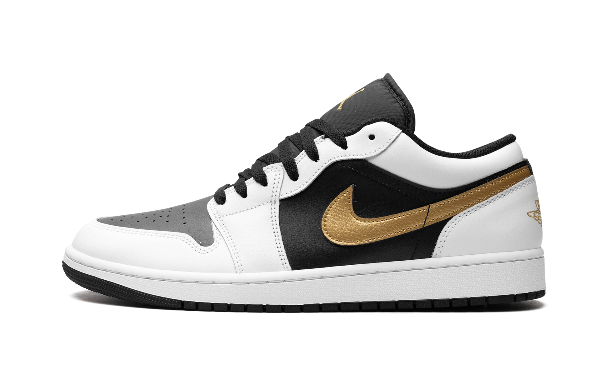 Air Jordan 1 Low "Gold swoosh" 553558 172