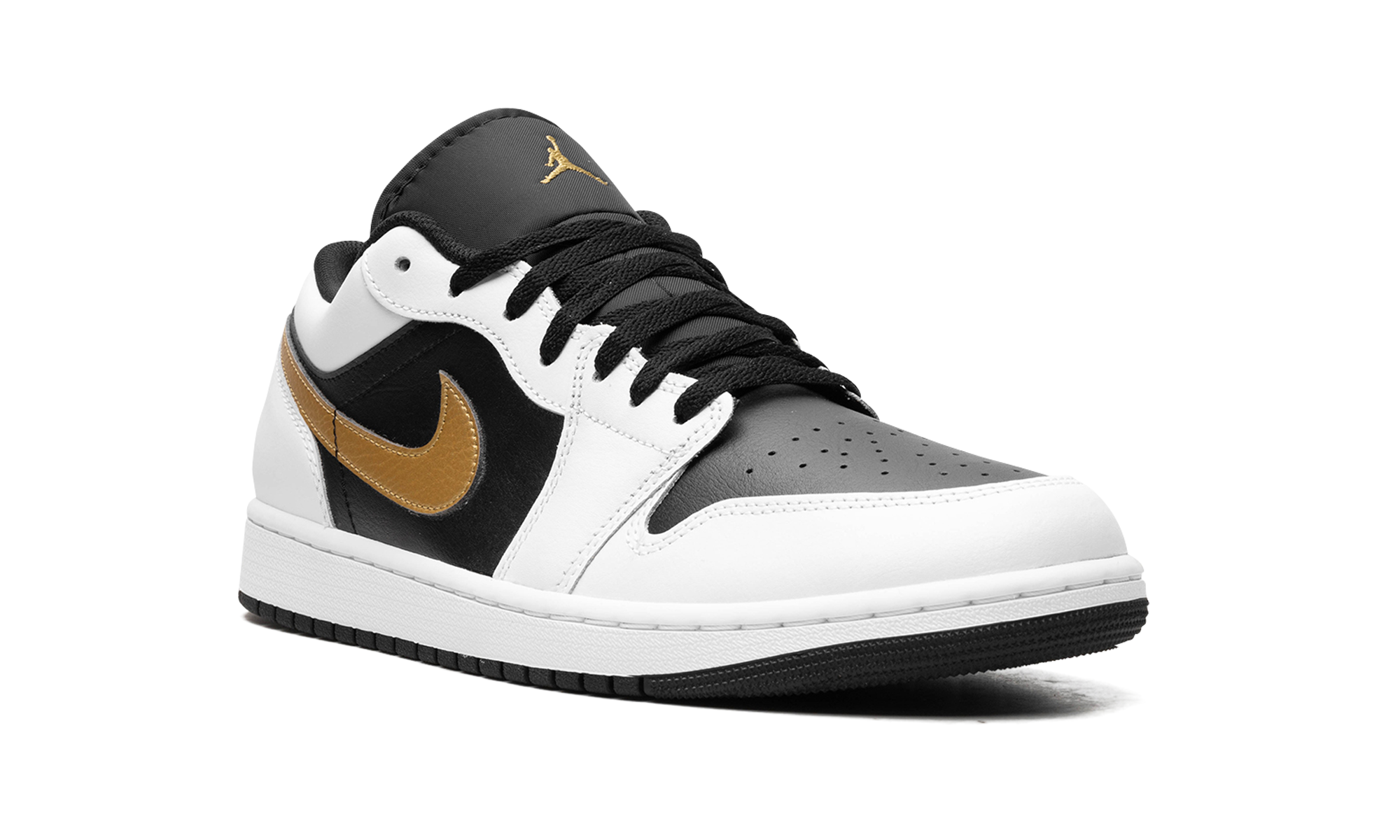 Air Jordan 1 Low "Gold swoosh" 553558 172