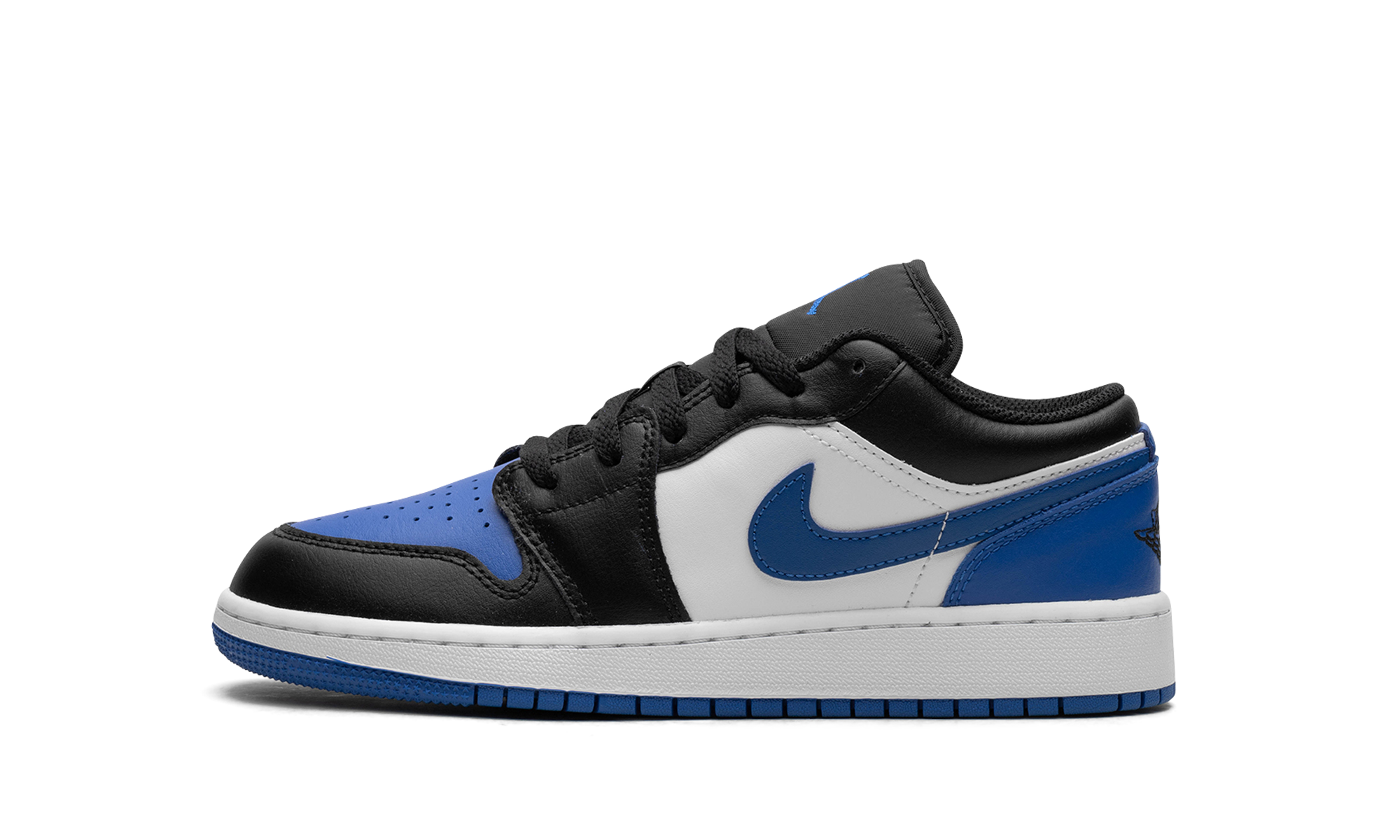 Air Jordan 1 Low GS "Alternate royal toe" 553560 140