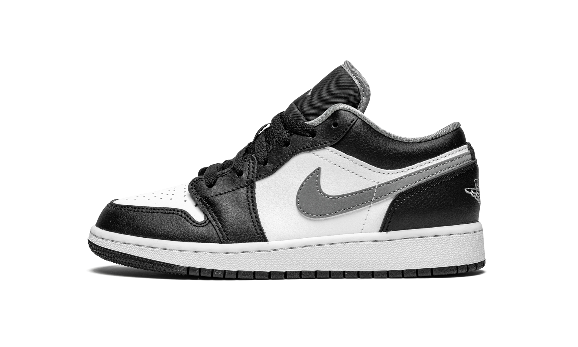 Air Jordan 1 Low GS "Black / Grey / White"