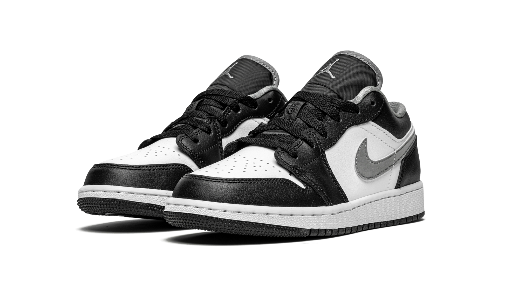 Air Jordan 1 Low GS "Black / Grey / White"