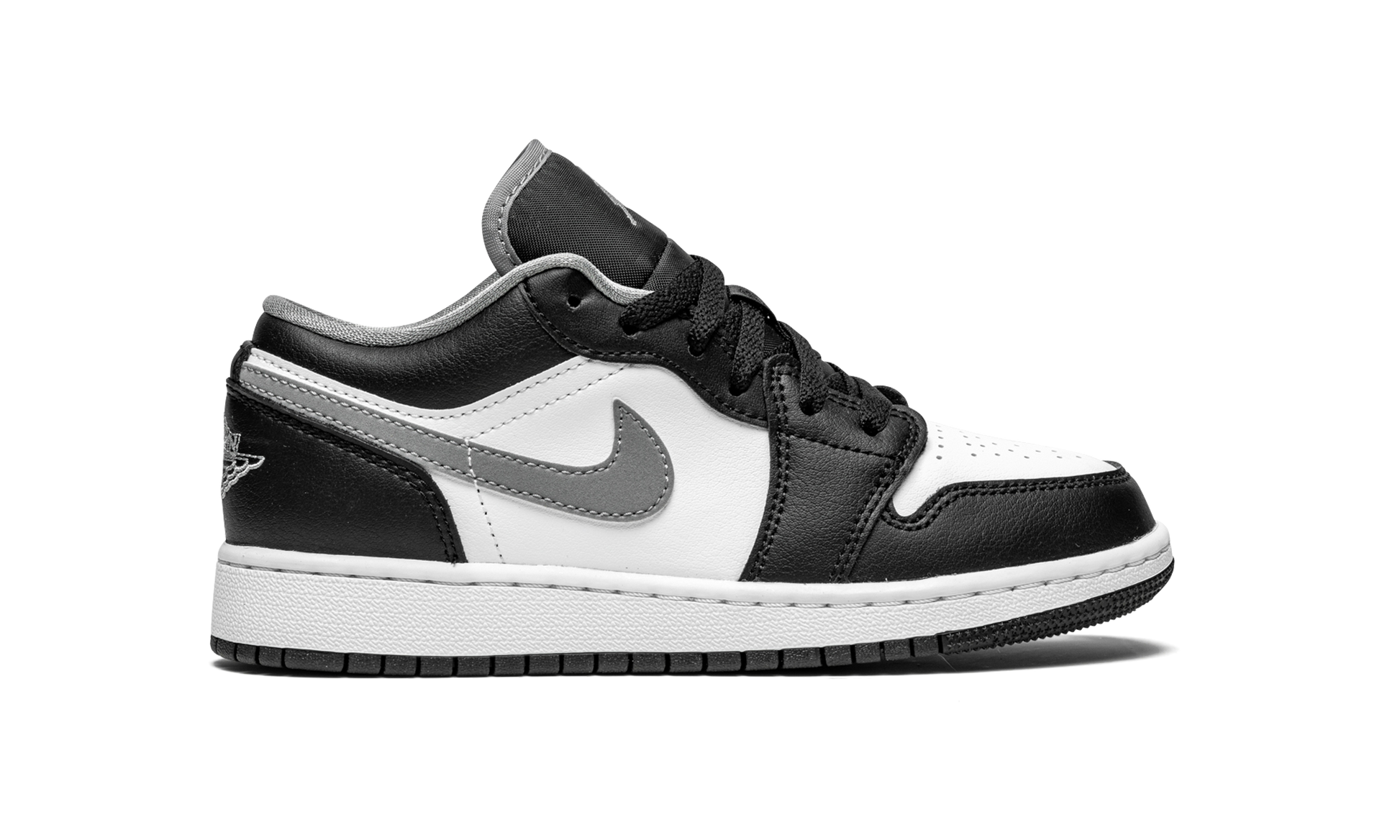 Air Jordan 1 Low GS "Black / Grey / White"
