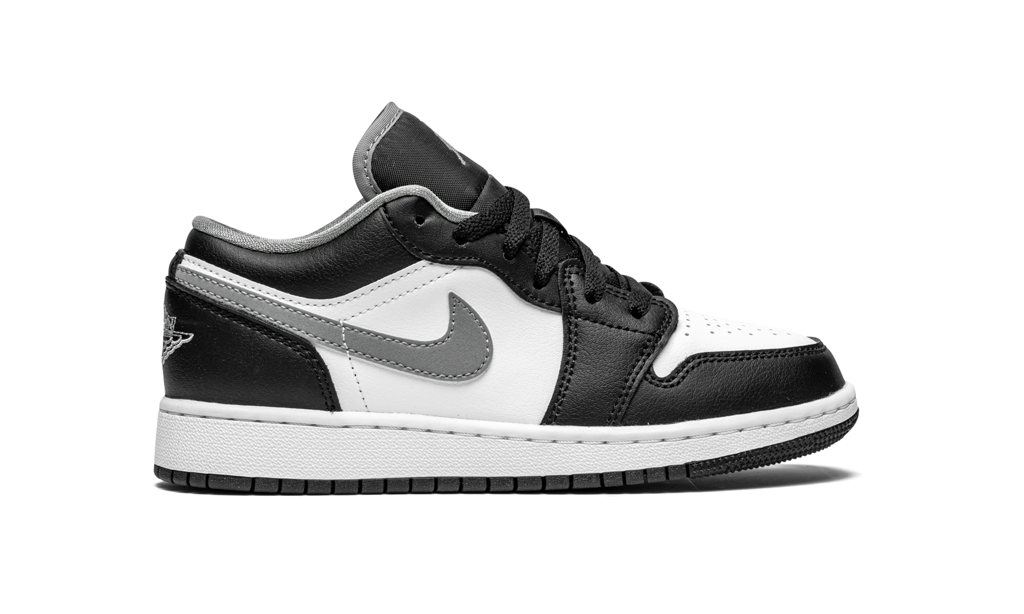 Air Jordan 1 Low GS "Black / Grey / White"