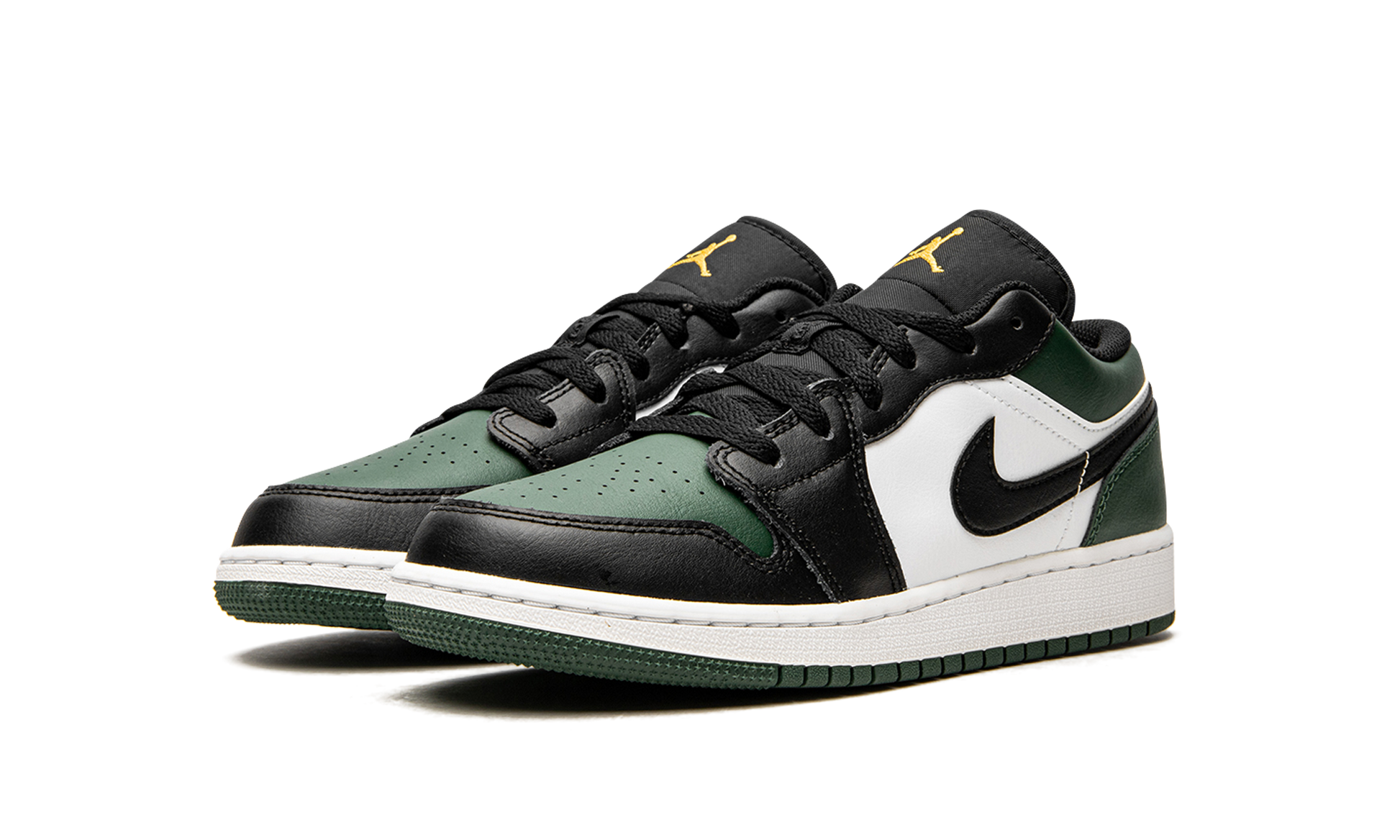 Air Jordan 1 Low GS "Green toe" 553560 371