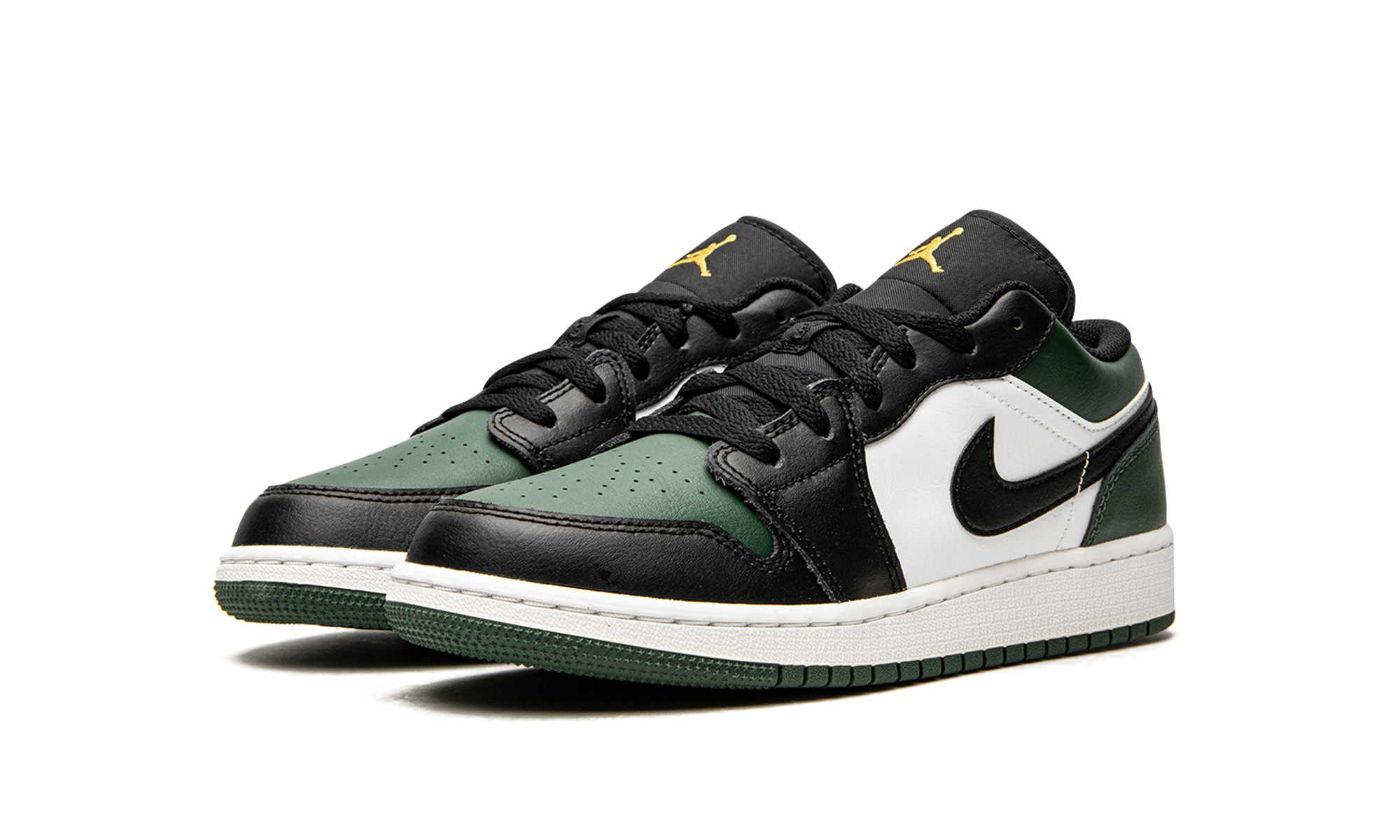 Air Jordan 1 Low GS "Green toe" 553560 371