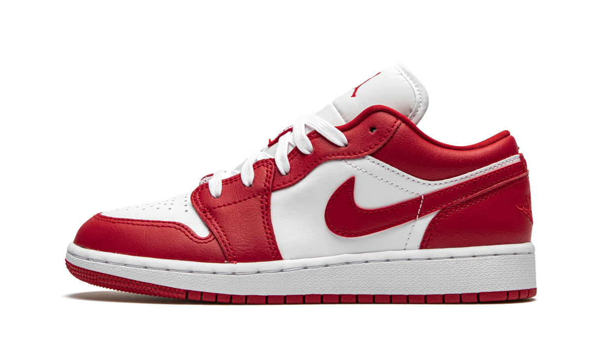 Air Jordan 1 Low GS "Gym red/white" 553560 611