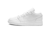 Air Jordan 1 Low GS "Triple white" 553560 136