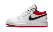 Air Jordan 1 Low GS "White / gym red" 553560 118