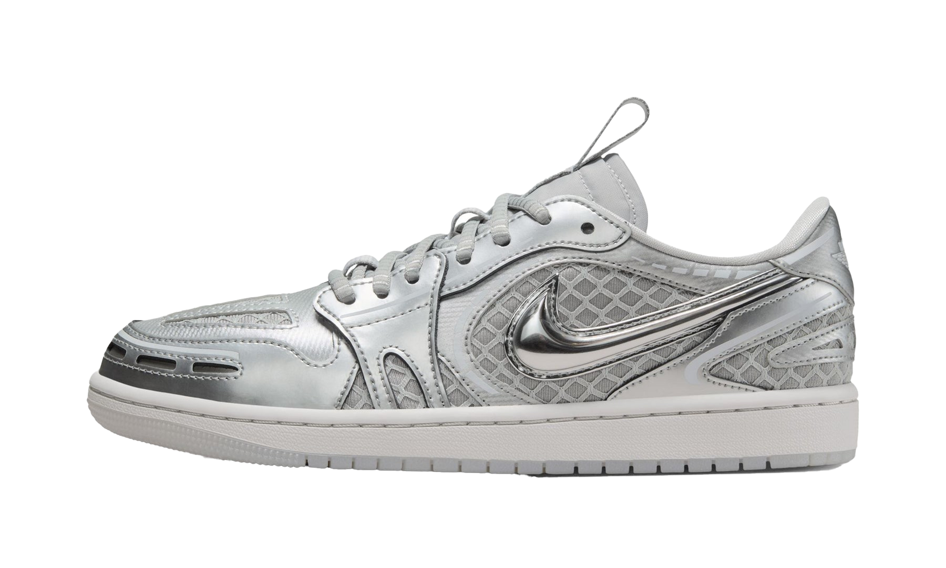 Air Jordan 1 Low Method Of Make V3 Women "Metallic silver" HQ2186 002
