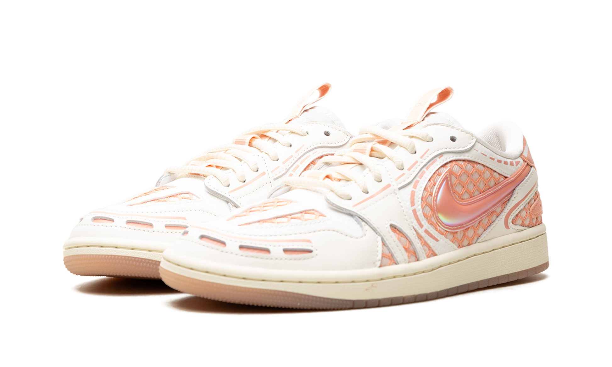 Air Jordan 1 Low Method Of Make V3 Women "Sail / washed coral" HQ2186 180