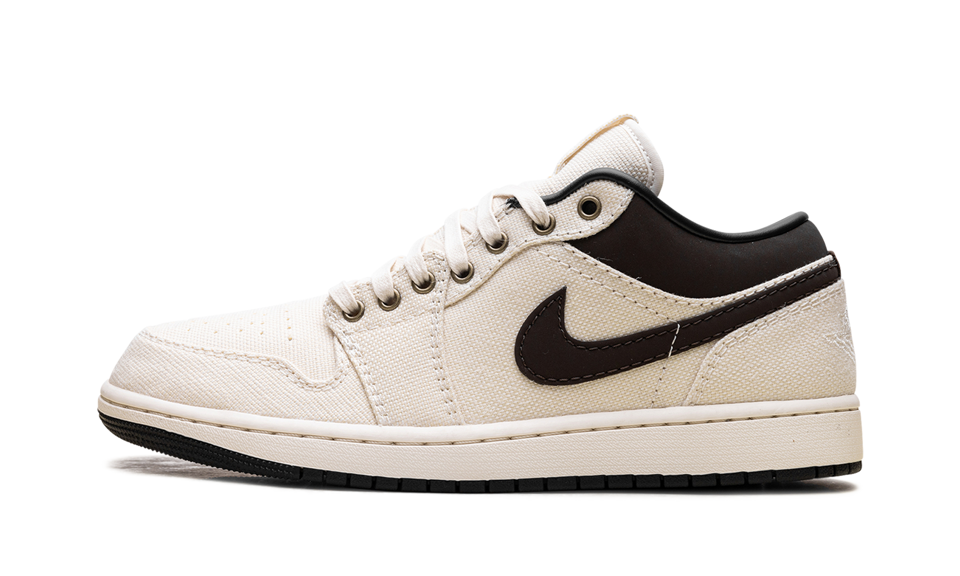 Air Jordan 1 Low Premium "Pale ivory baroque brown" IB8058 110