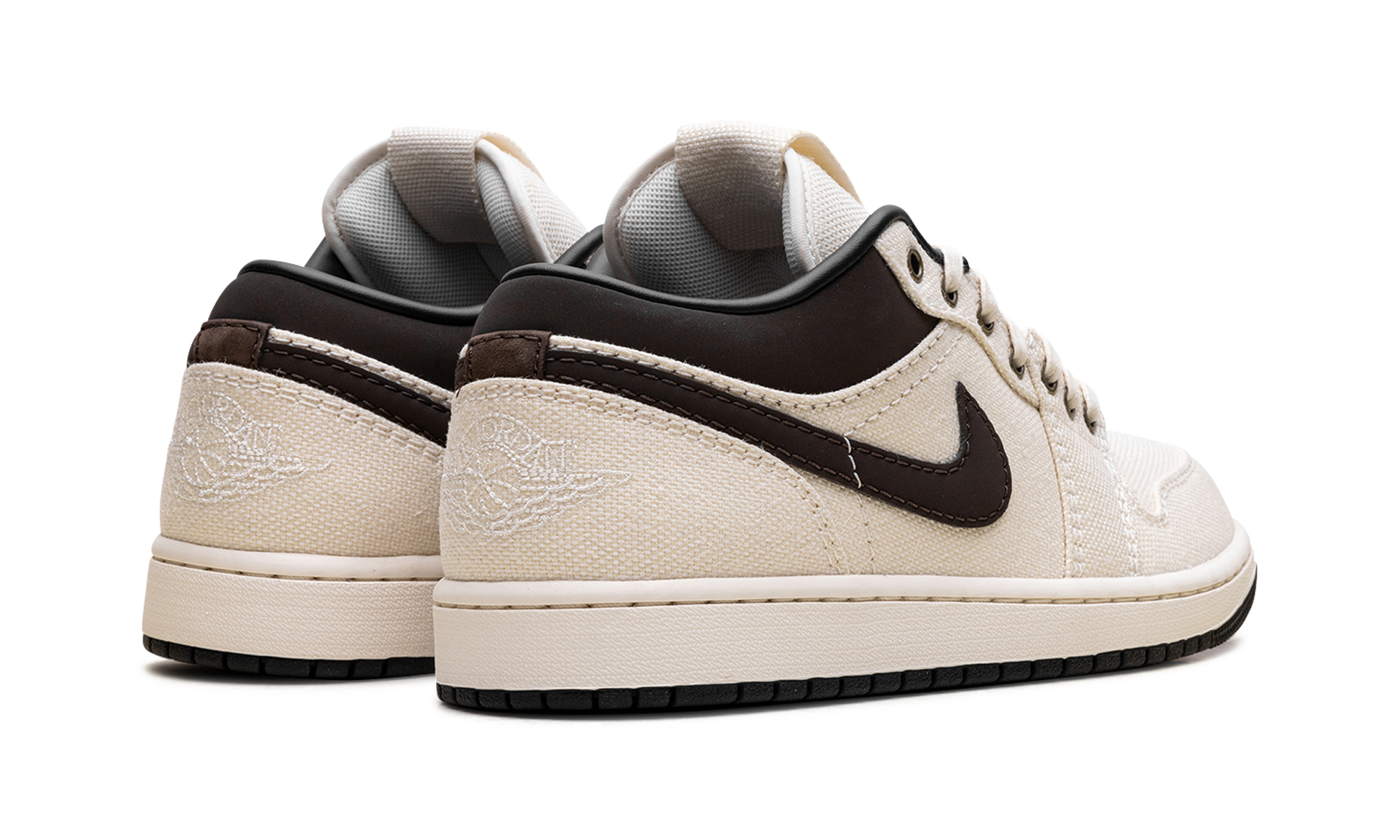 Air Jordan 1 Low Premium "Pale ivory baroque brown" IB8058 110