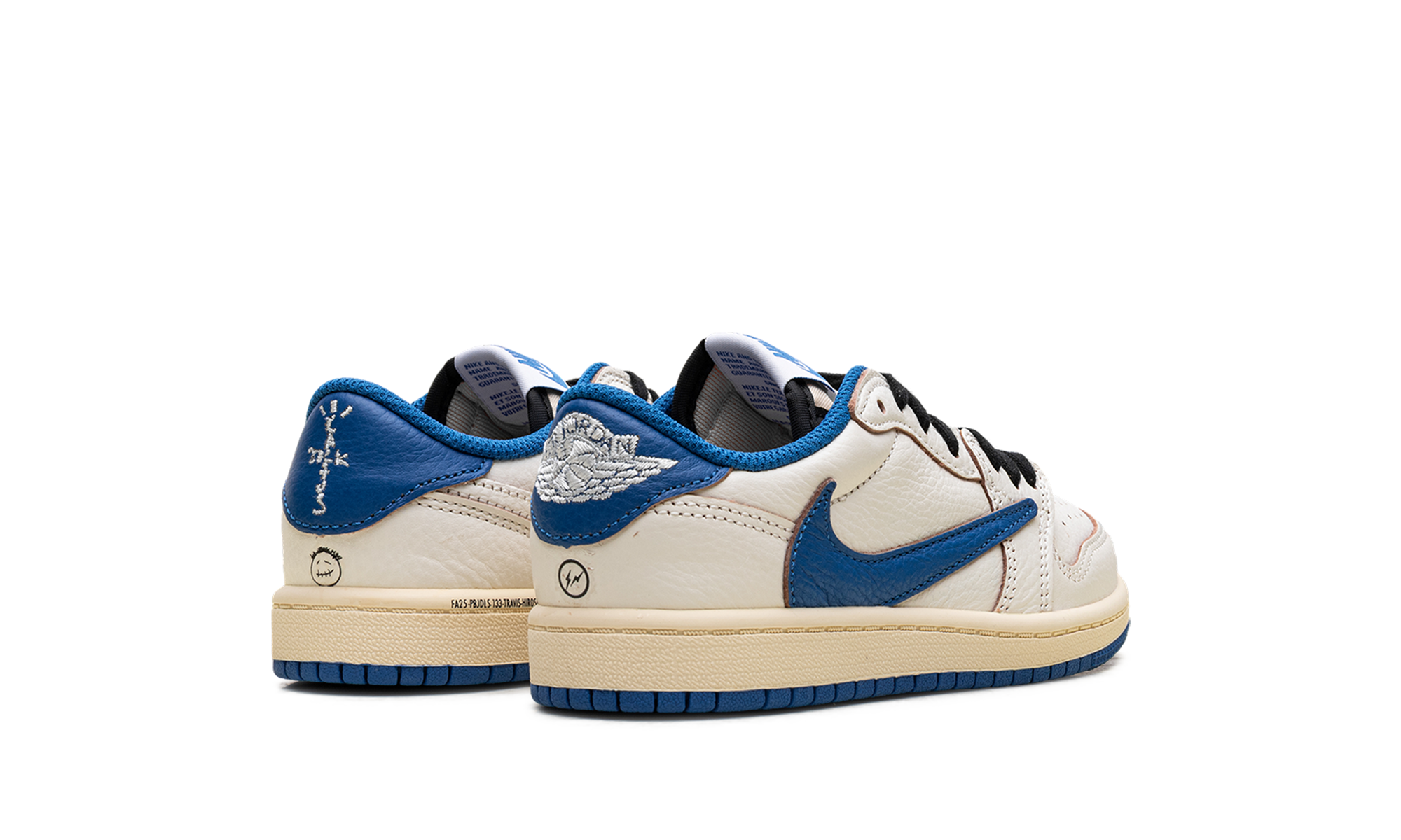 Air Jordan 1 Low Ps "Travis scott - fragment - sail" DO5442 104