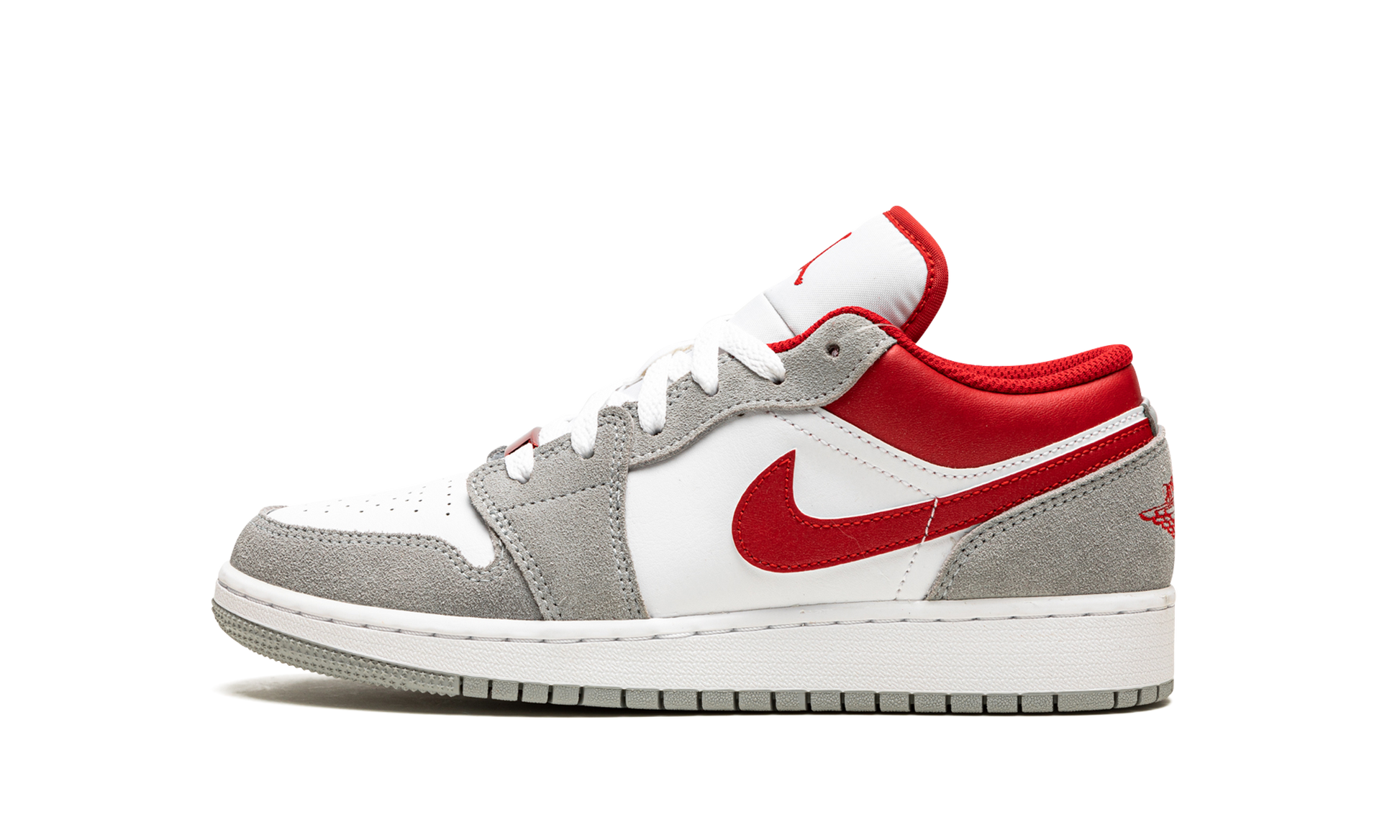 Air Jordan 1 Low Se GS "Smoke Grey Gym Red"
