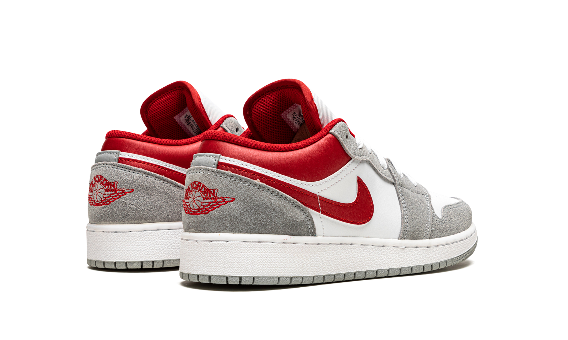 Air Jordan 1 Low Se GS "Smoke Grey Gym Red"
