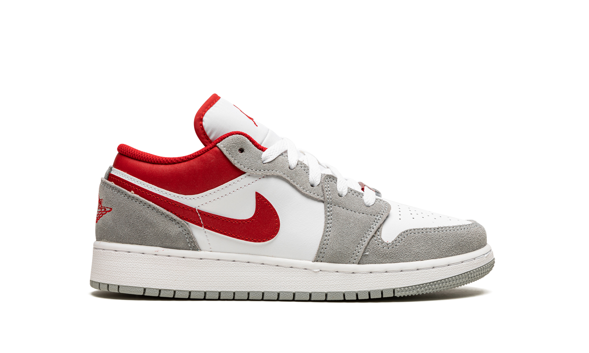 Air Jordan 1 Low Se GS "Smoke Grey Gym Red"