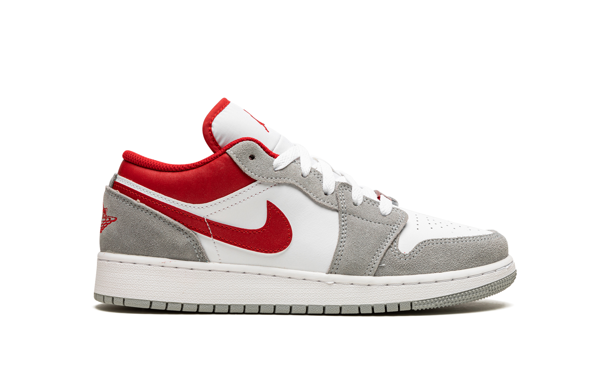 Air Jordan 1 Low Se GS "Smoke Grey Gym Red"