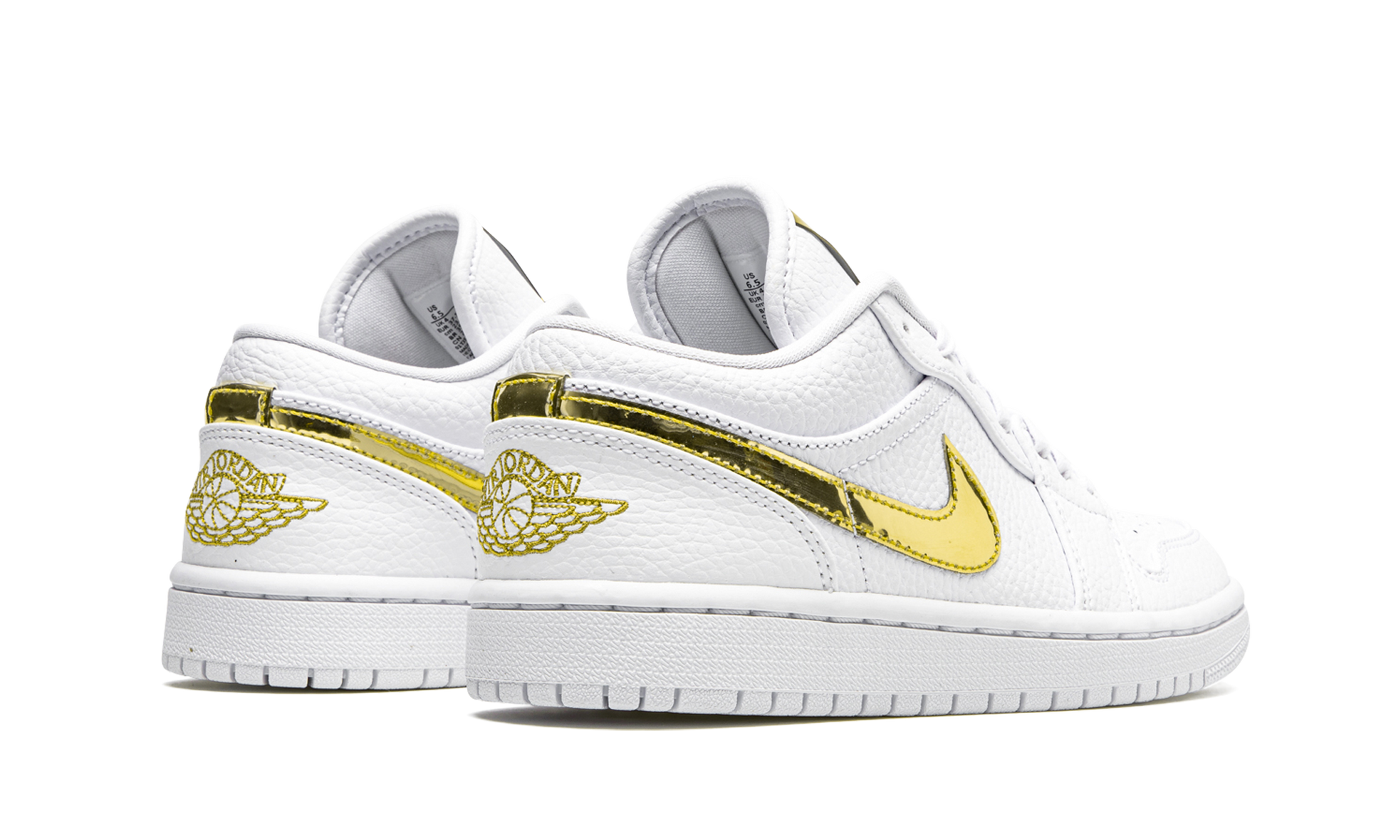 Air Jordan 1 Low Se Women "White metallic gold" CZ4776 100