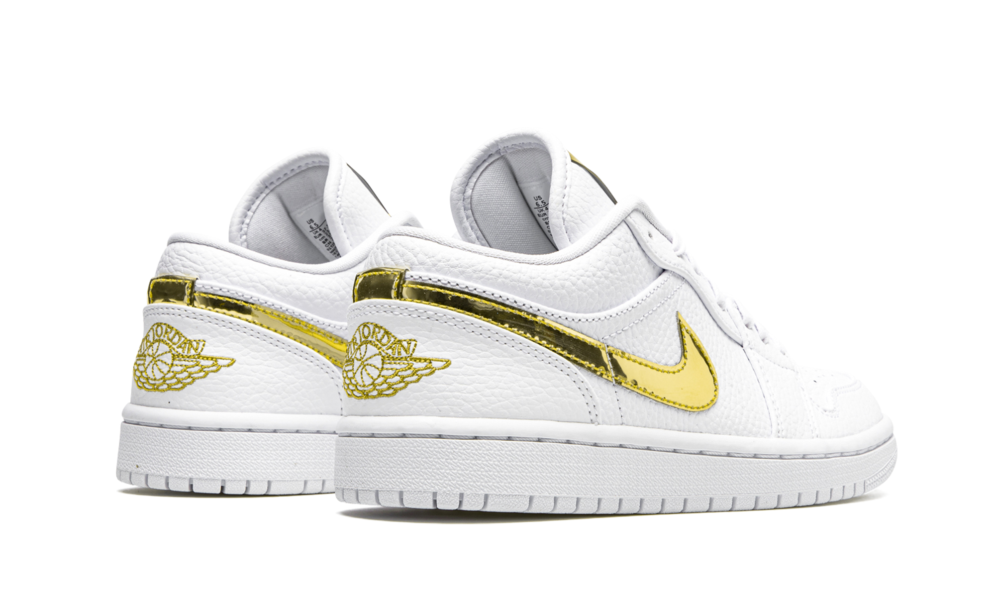 Air Jordan 1 Low Se Women "White metallic gold" CZ4776 100