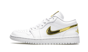 Air Jordan 1 Low Se Women "White metallic gold" CZ4776 100