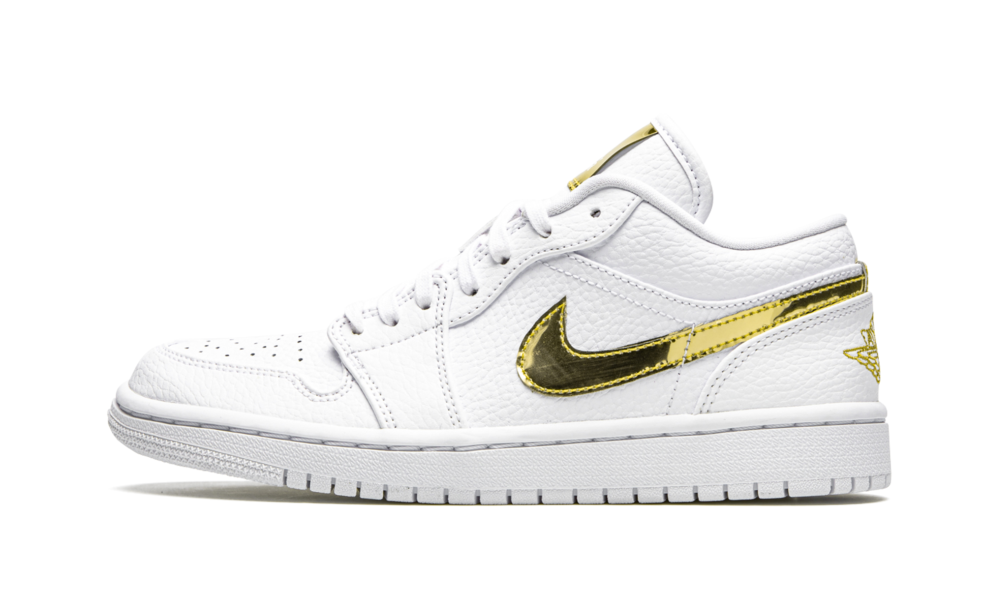 Air Jordan 1 Low Se Women "White metallic gold" CZ4776 100