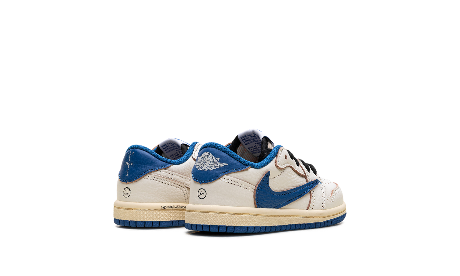 Air Jordan 1 Low Td "Travis scott - fragment - sail" DO5441 104