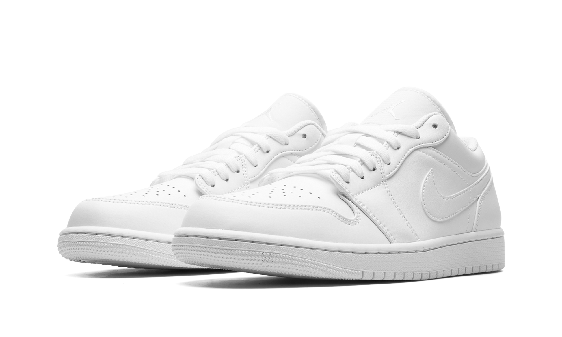 Air Jordan 1 Low "Triple white" 553558 136