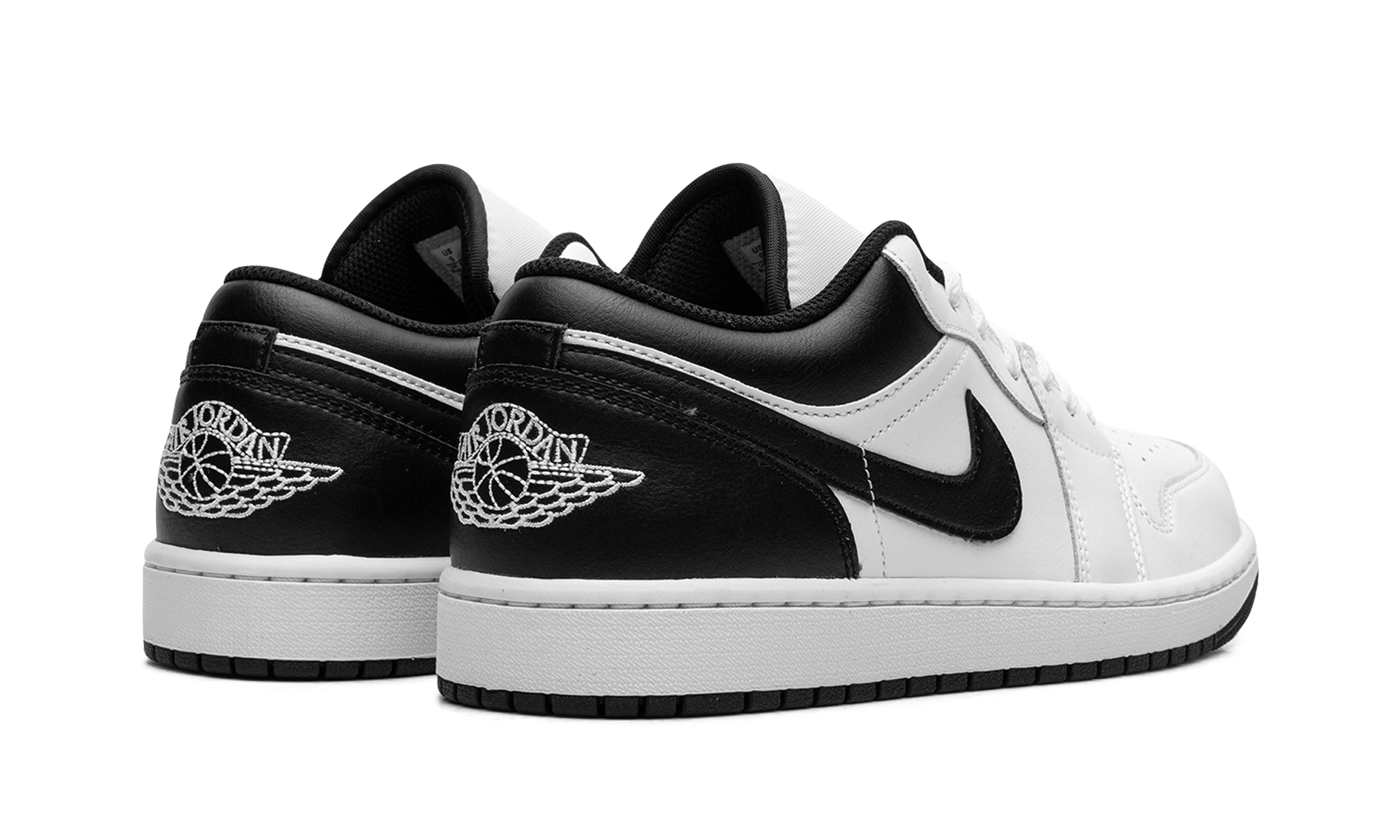 Air Jordan 1 Low "White/black" 553558 132
