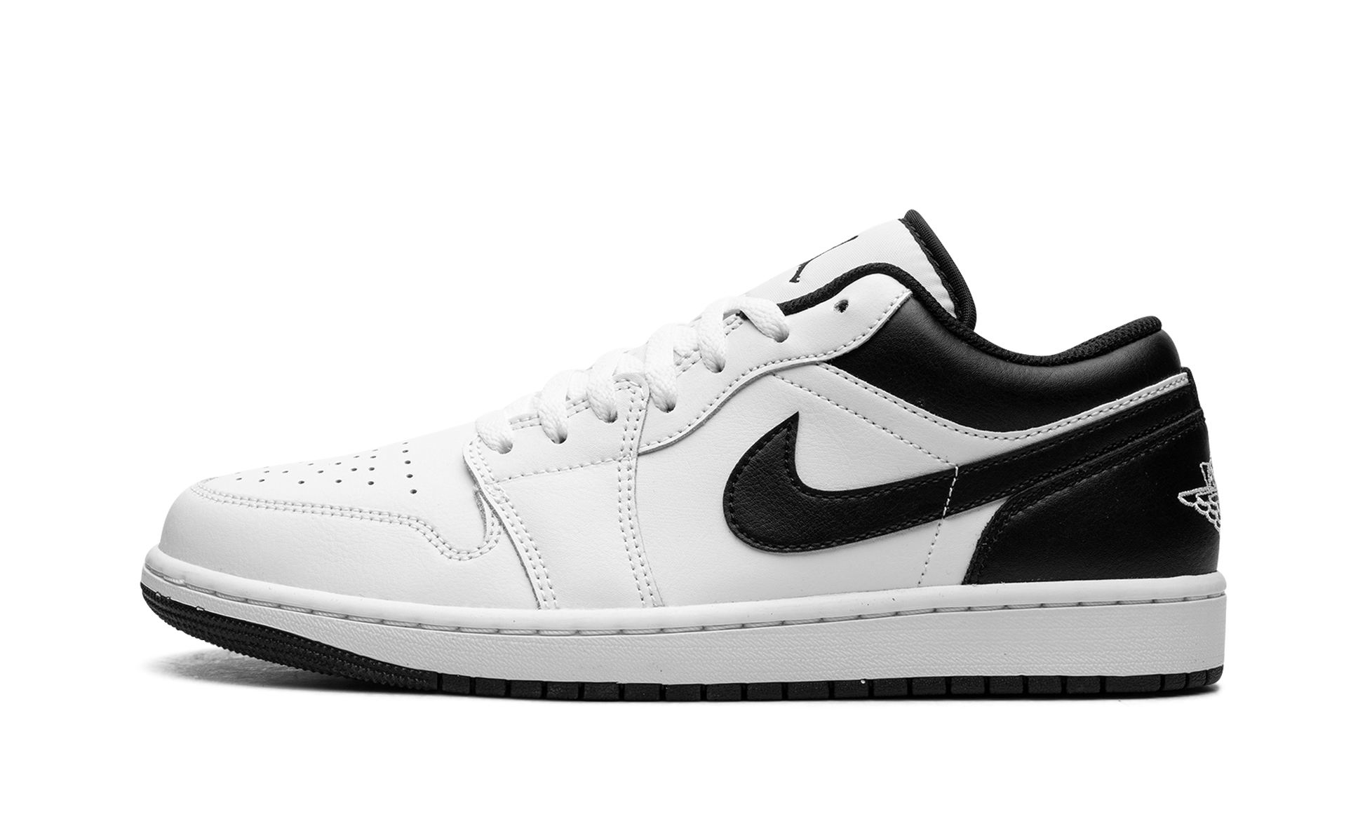 Air Jordan 1 Low "White/black" 553558 132