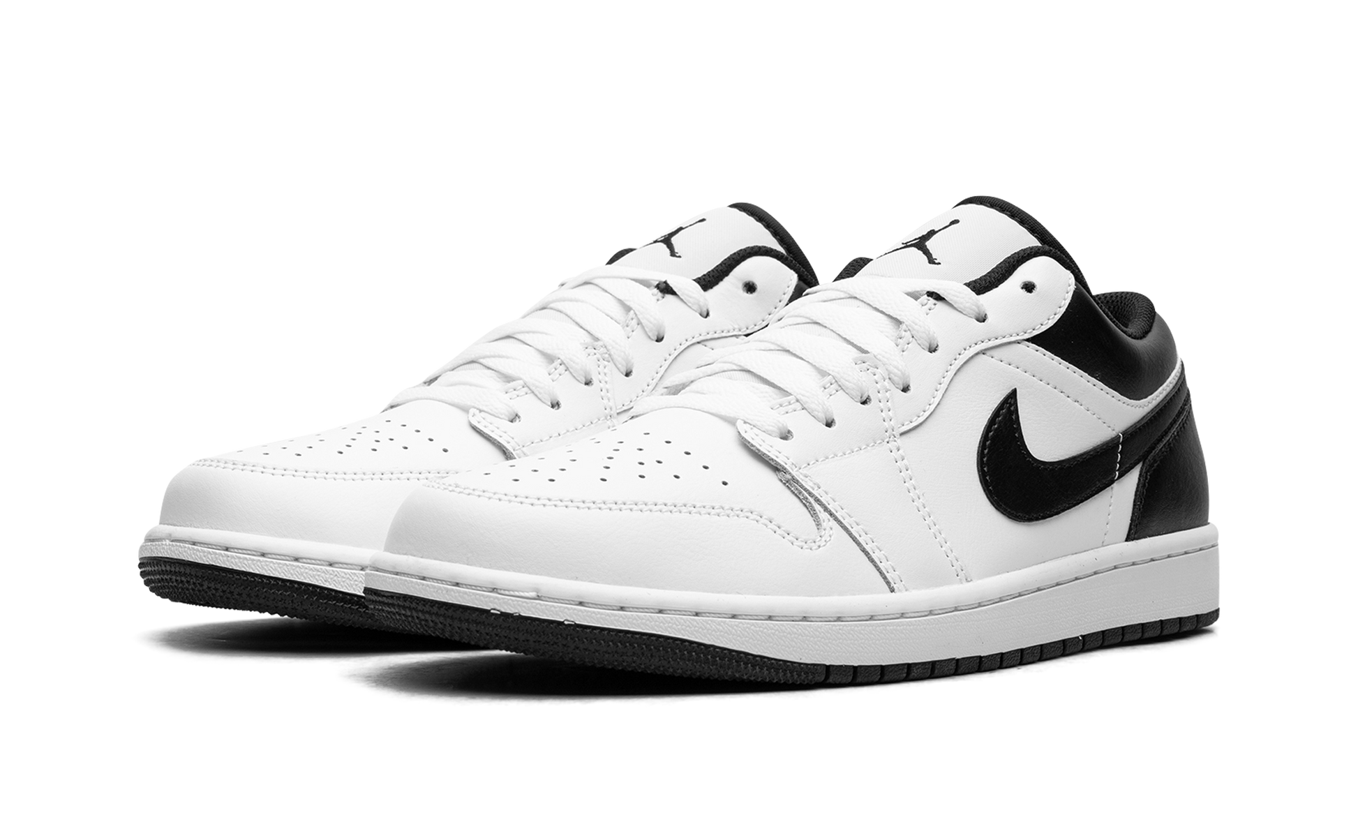 Air Jordan 1 Low "White/black" 553558 132