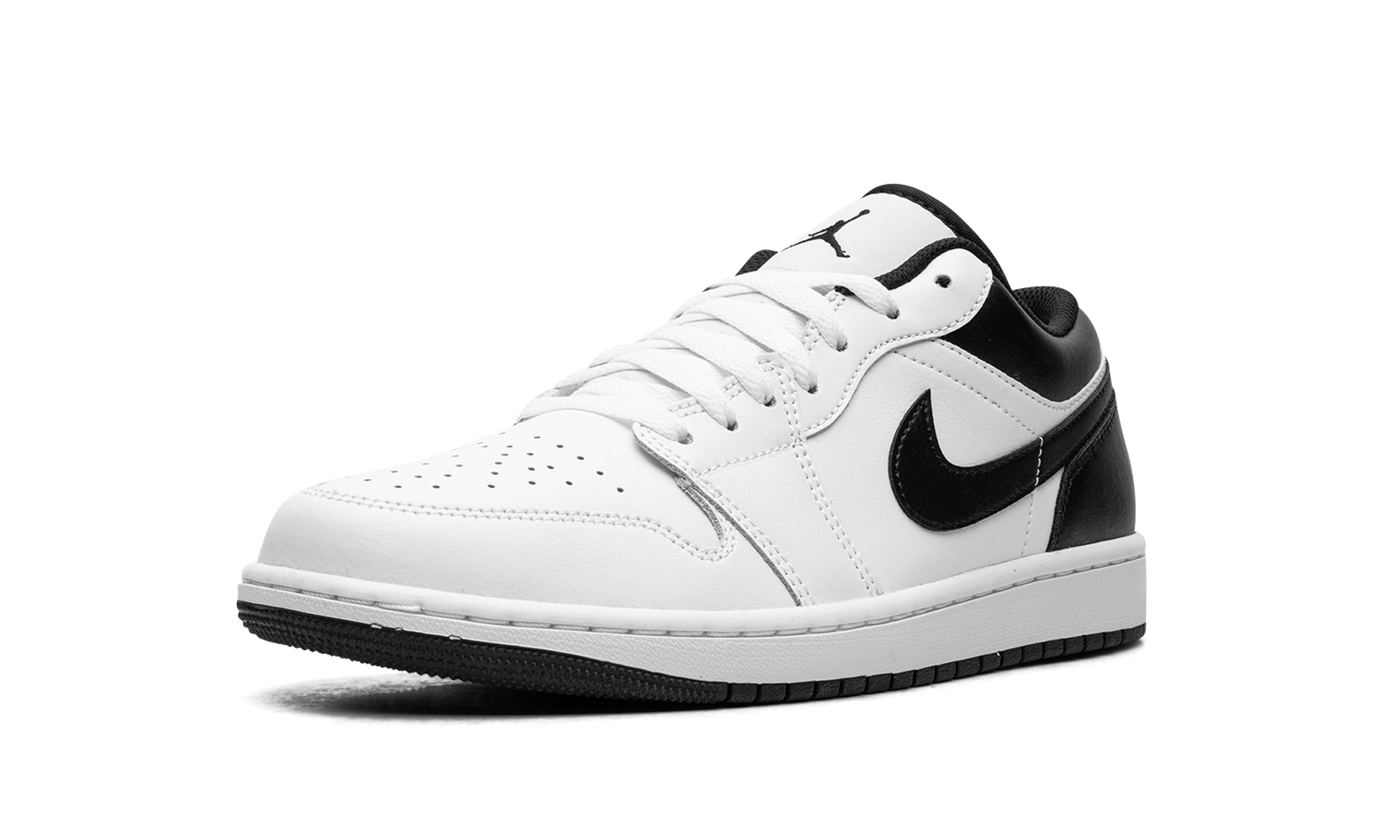Air Jordan 1 Low "White/black" 553558 132
