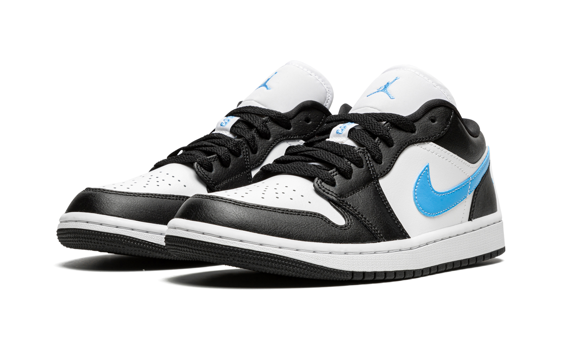 Air Jordan 1 Low Women "Black / university blue" DC0774 041