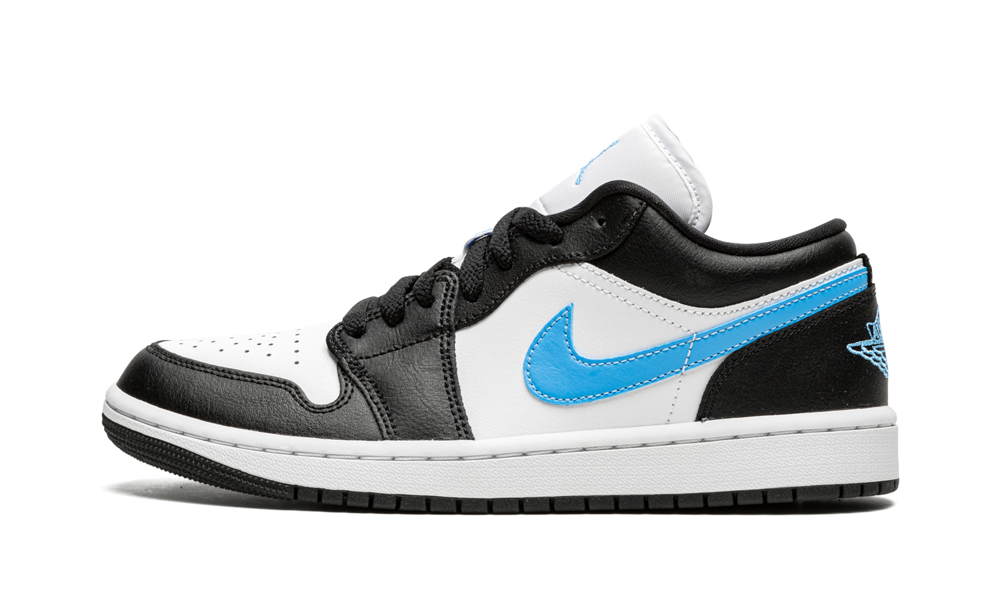 Air Jordan 1 Low Women "Black / university blue" DC0774 041