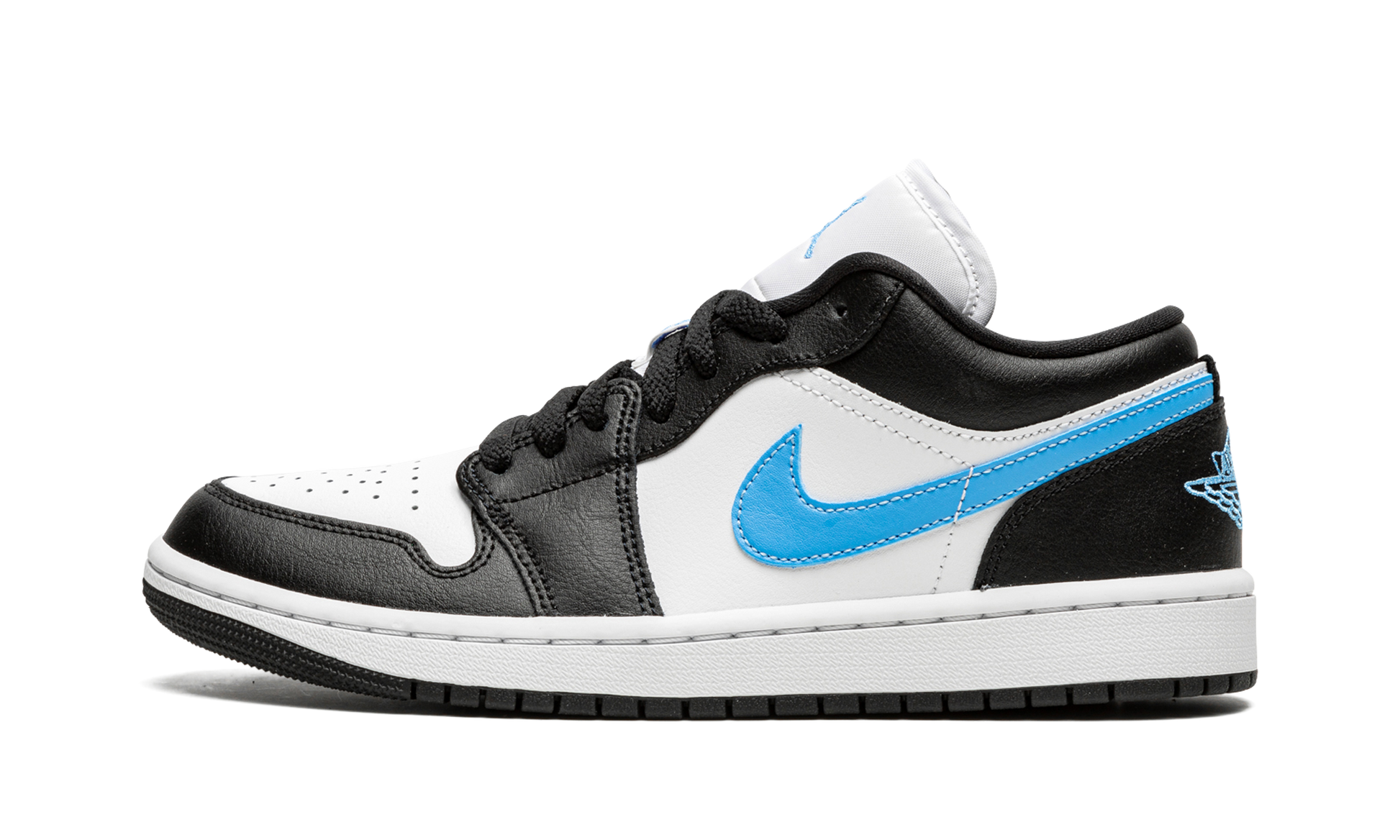Air Jordan 1 Low Women "Black / university blue" DC0774 041