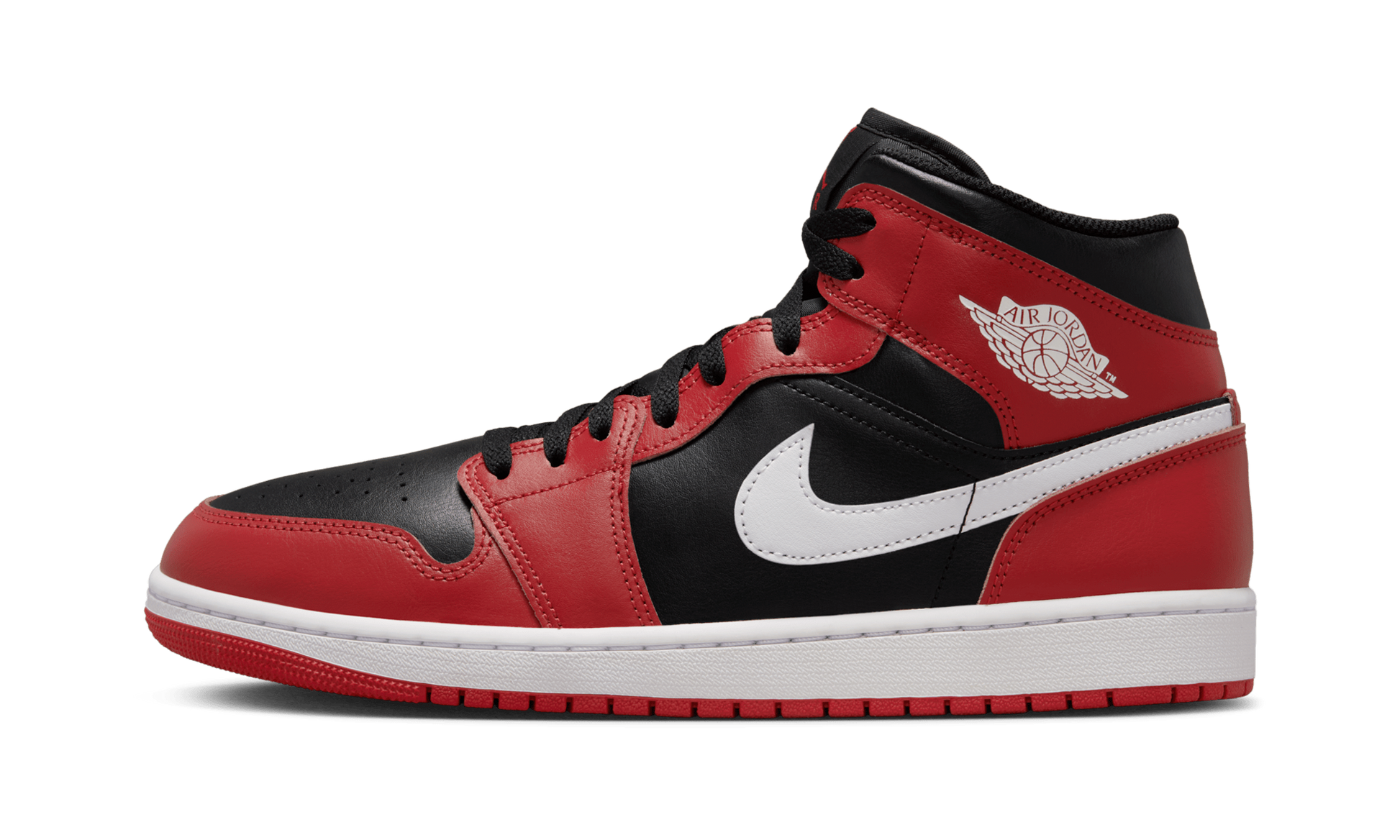Air Jordan 1 Mid (2024) "Gym Red Black White"