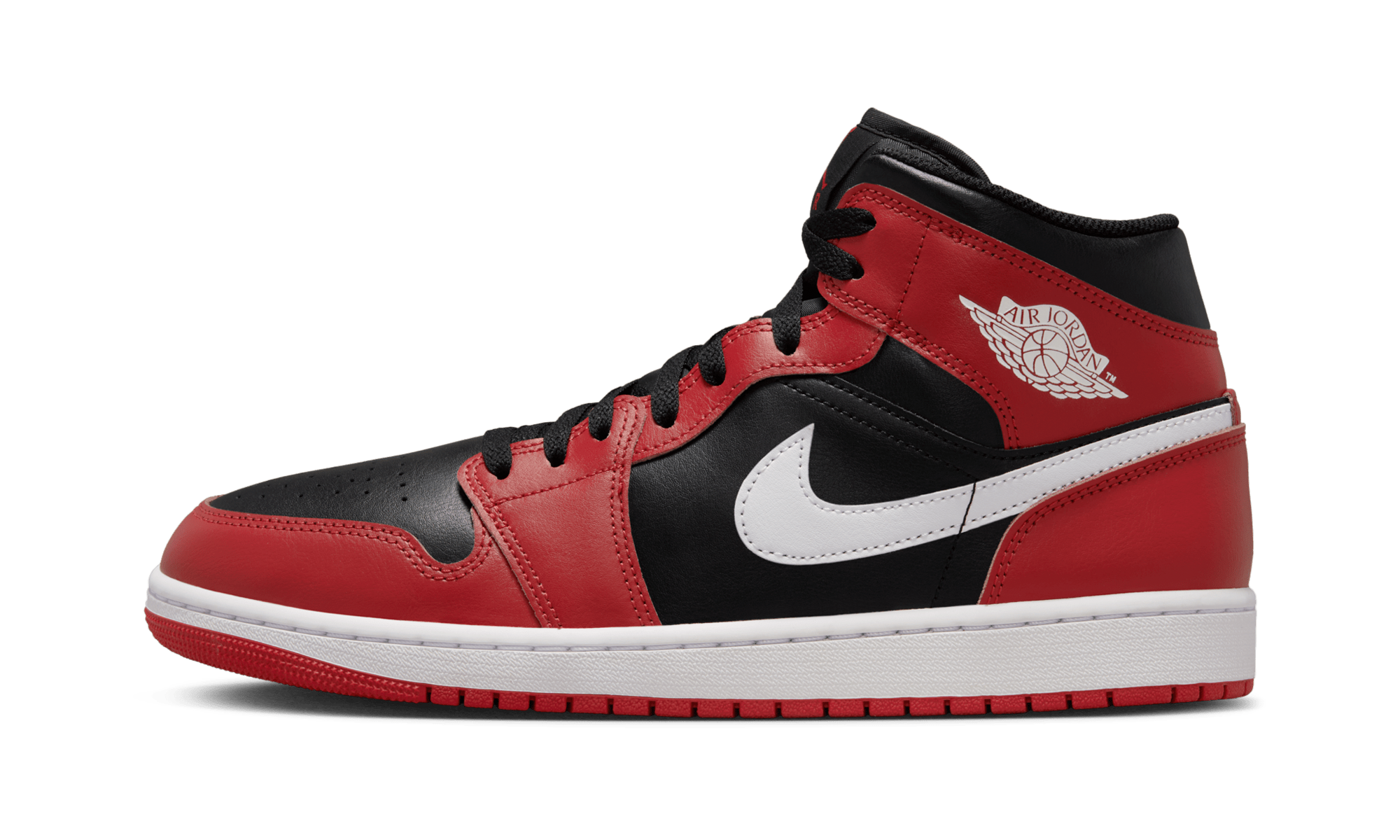 Air Jordan 1 Mid (2024) "Gym Red Black White"