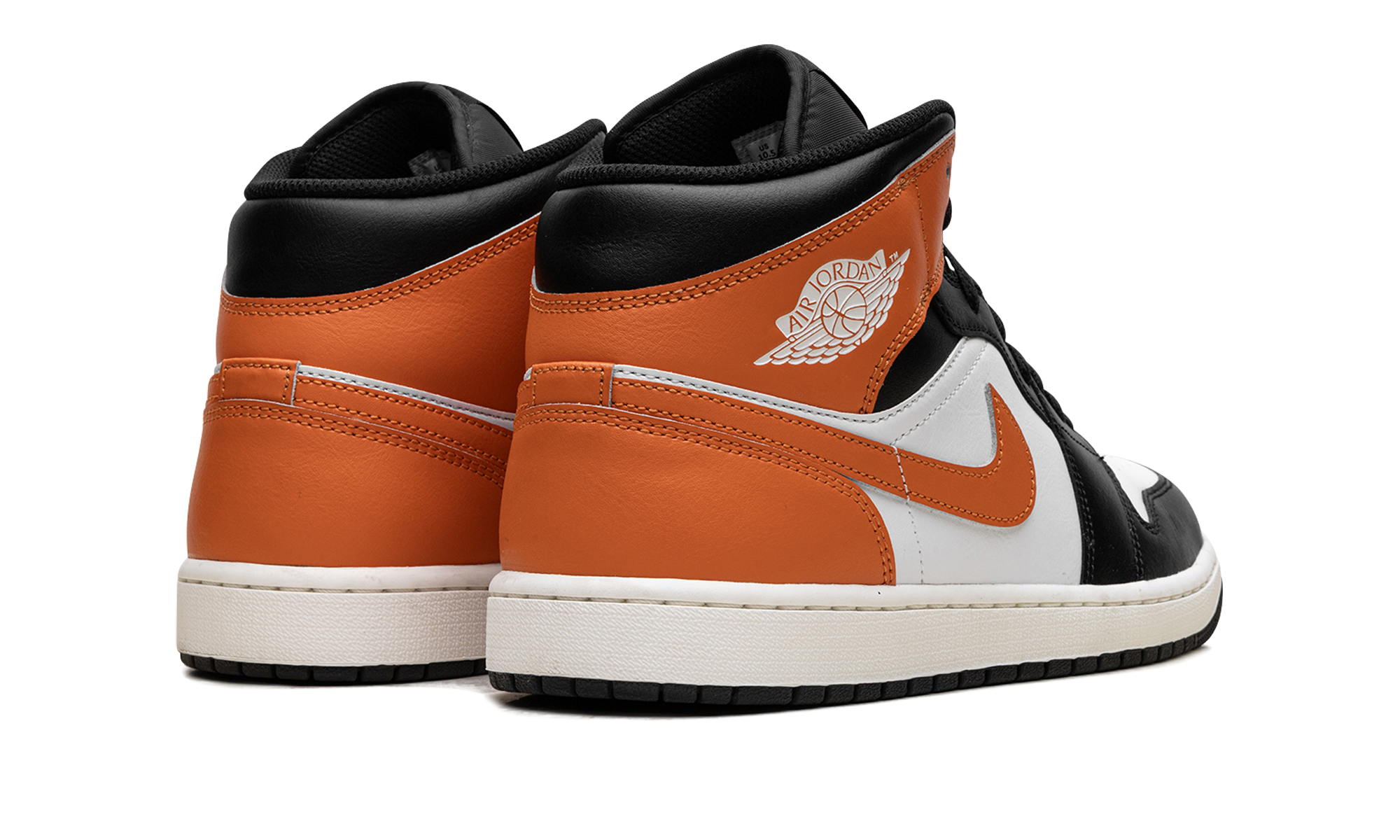 Air Jordan 1 Mid "Black toe starfish" DQ8426 801