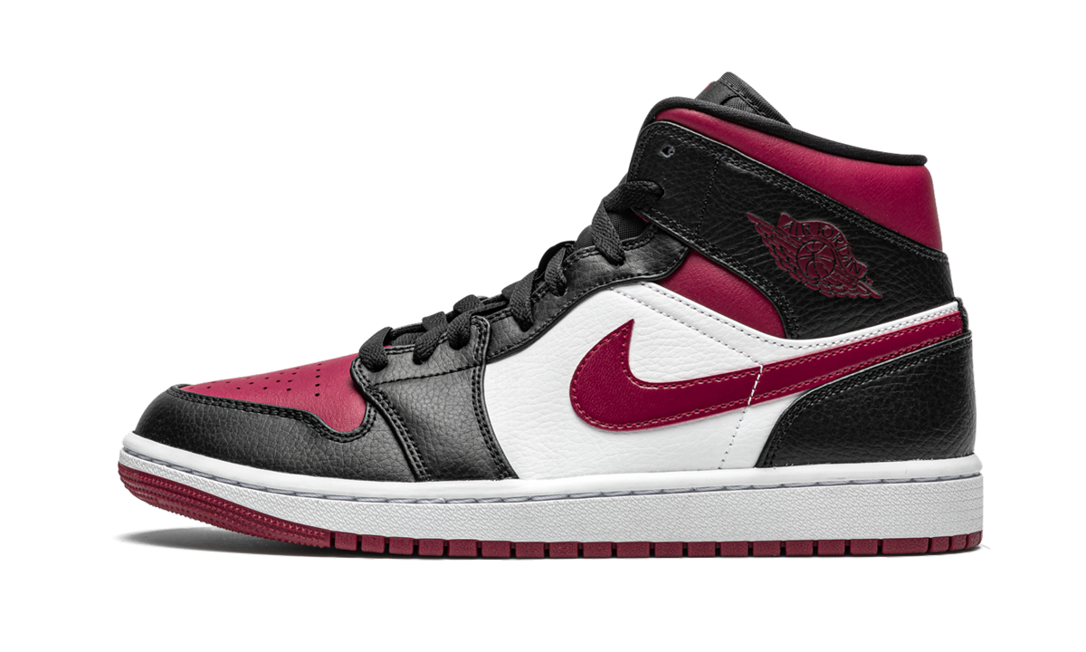 Air Jordan 1 Mid "Bred toe" 554724 066