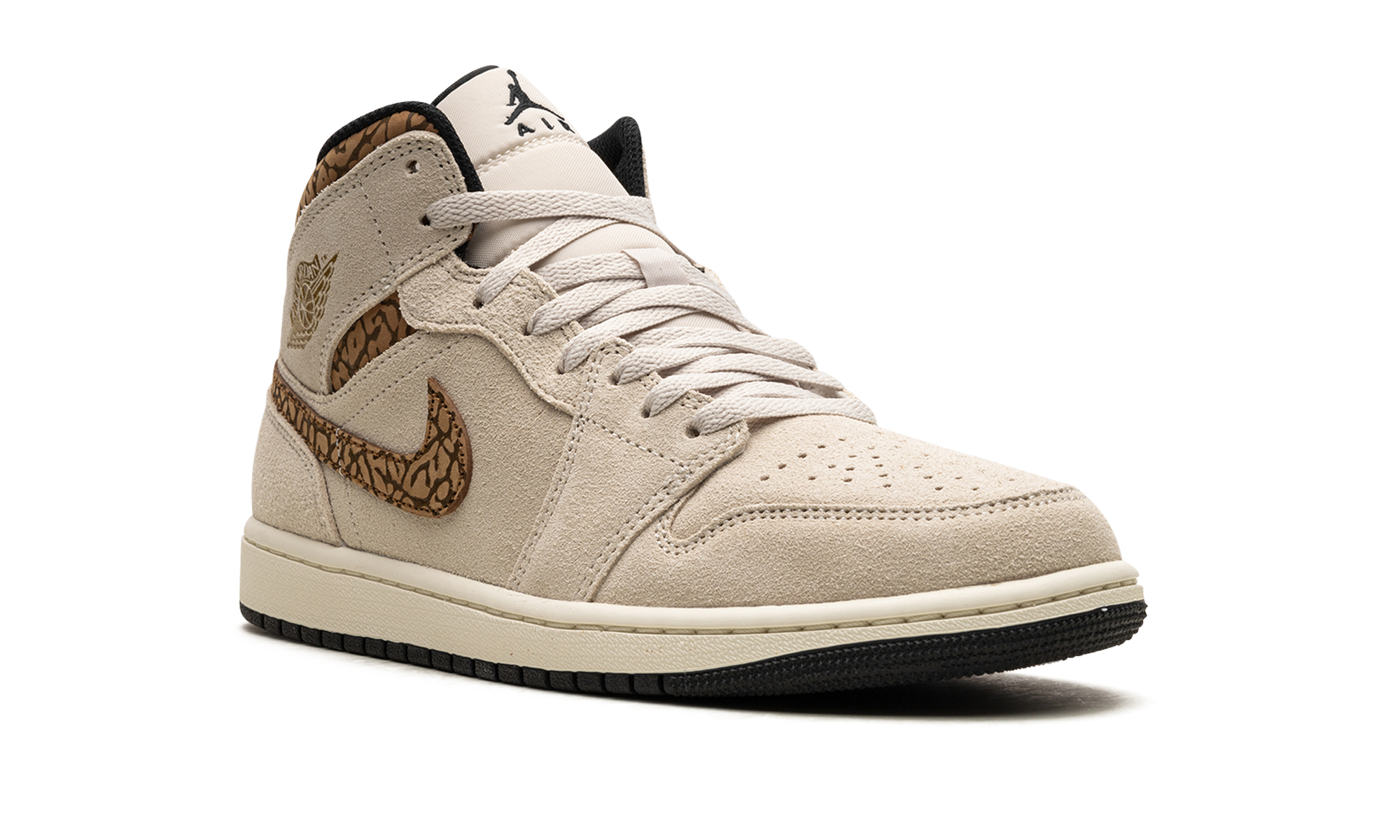 Air Jordan 1 Mid "Brown elephant" DZ4129 102