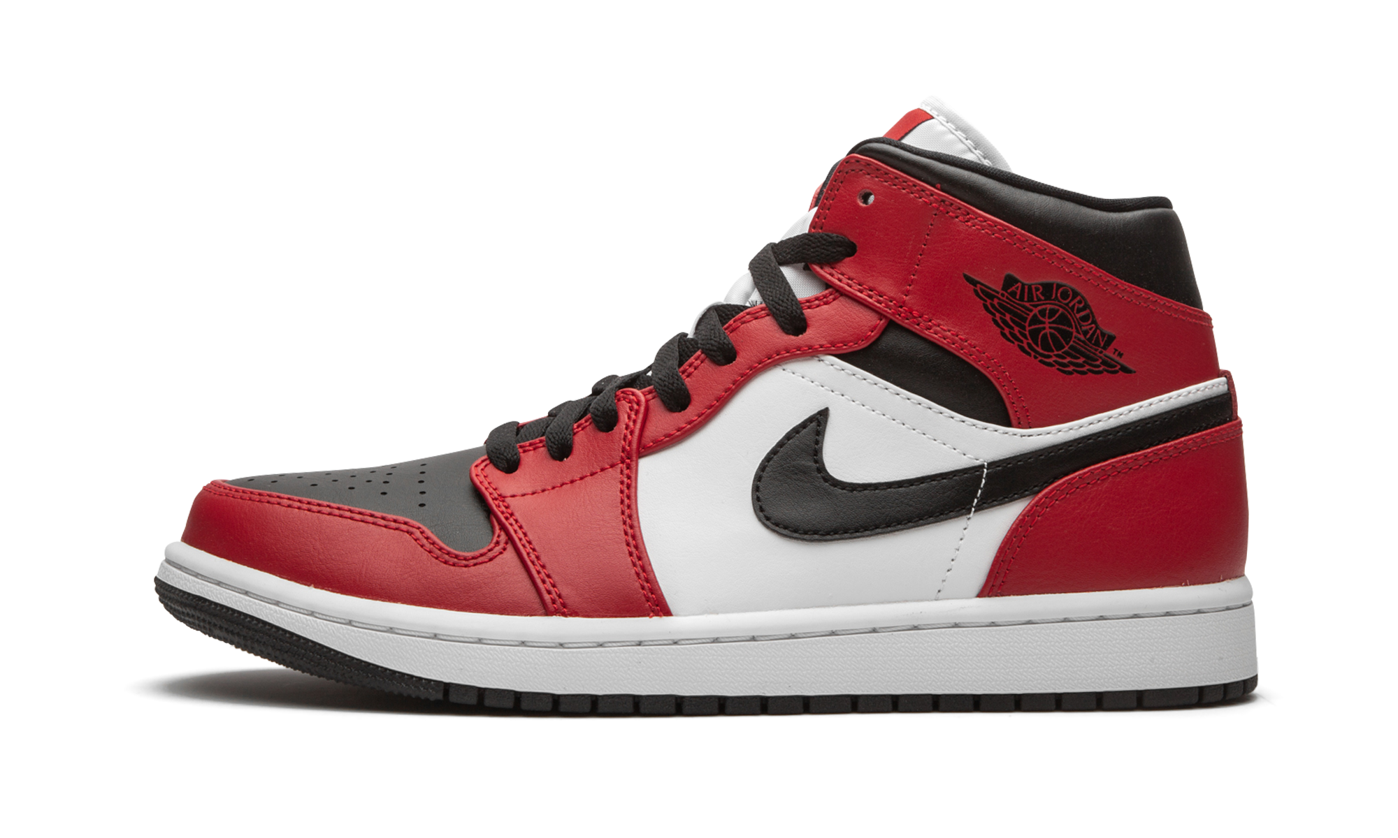 Air Jordan 1 Mid "Chicago black toe" 554724 069