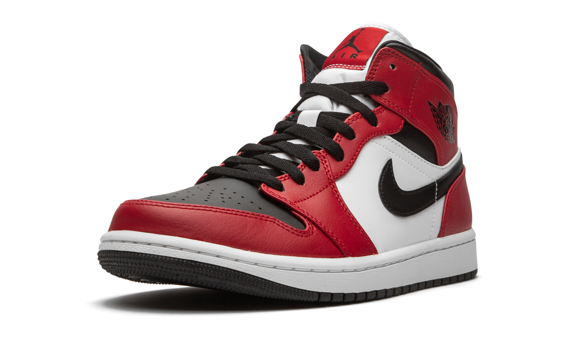 Air Jordan 1 Mid "Chicago black toe" 554724 069