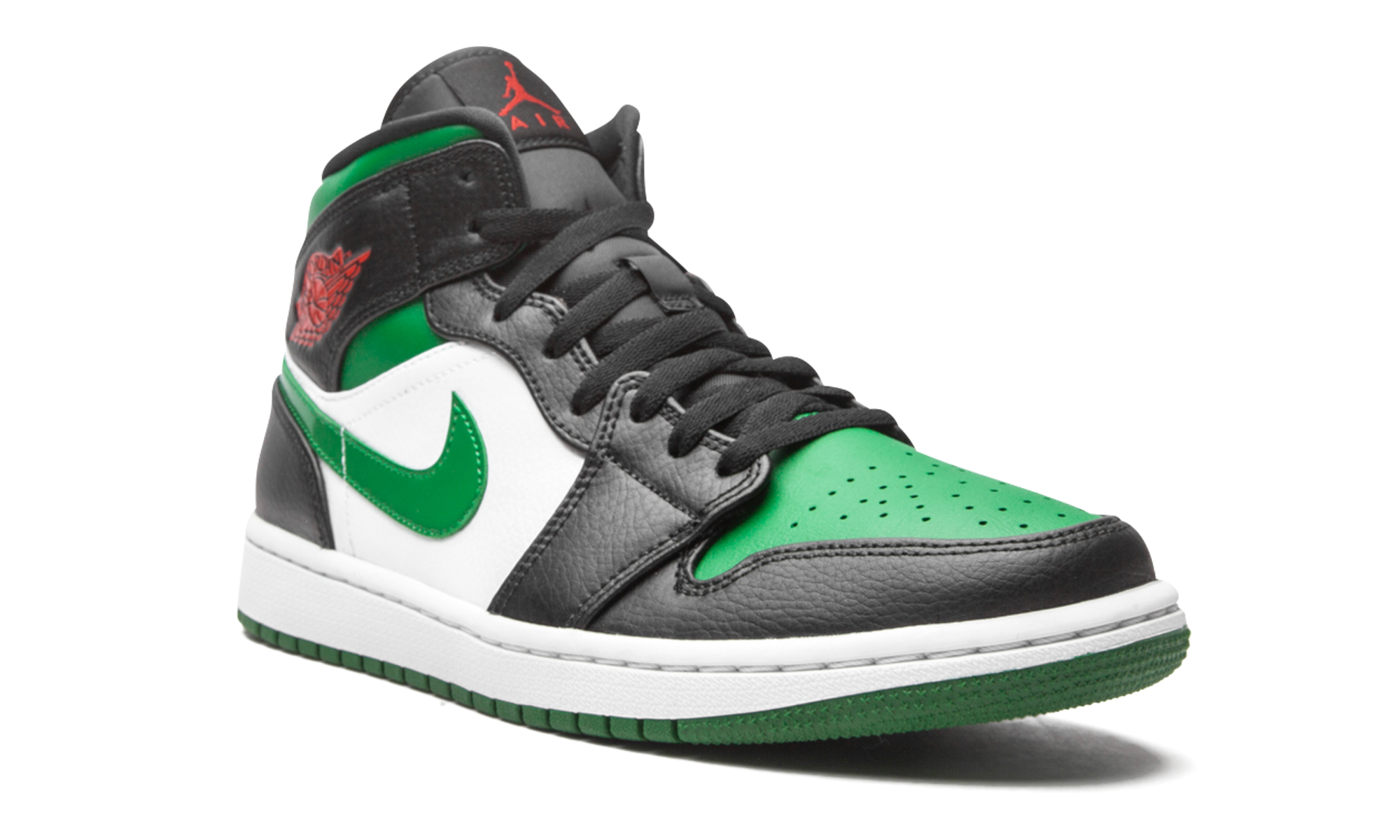 Air Jordan 1 Mid "Green toe" 554724 067
