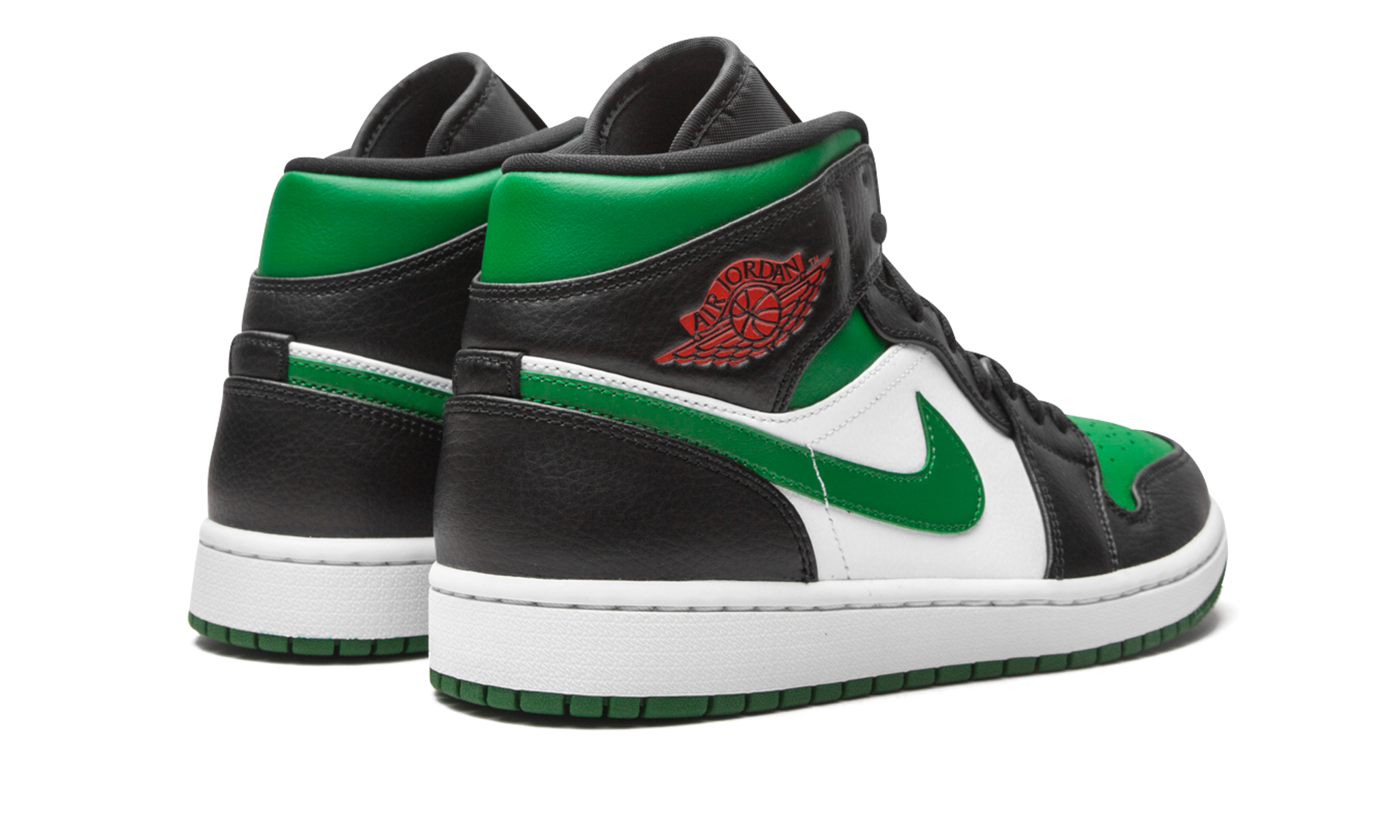 Air Jordan 1 Mid "Green toe" 554724 067